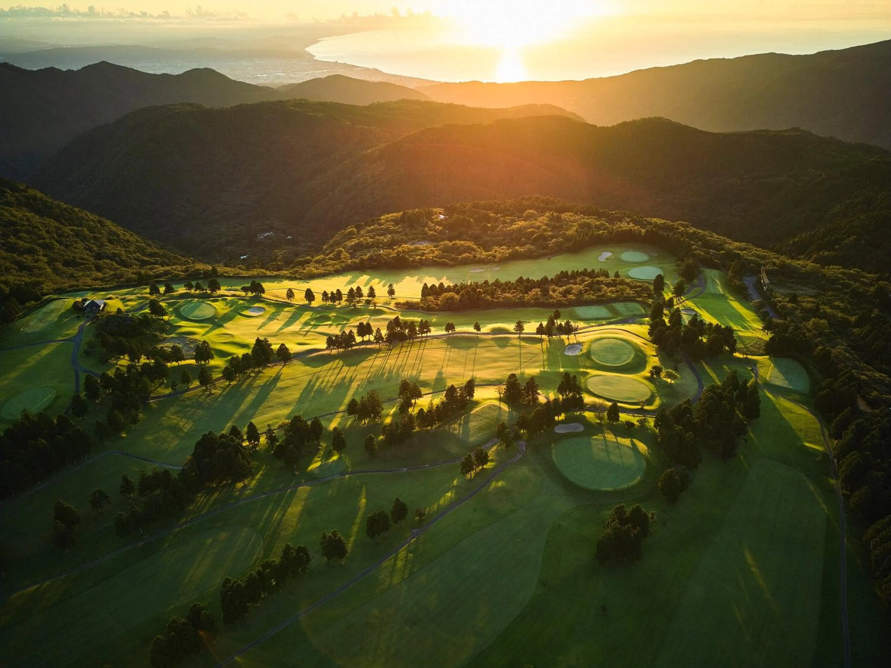 Golfcourse in Hakone Yunohana Prince Hotel