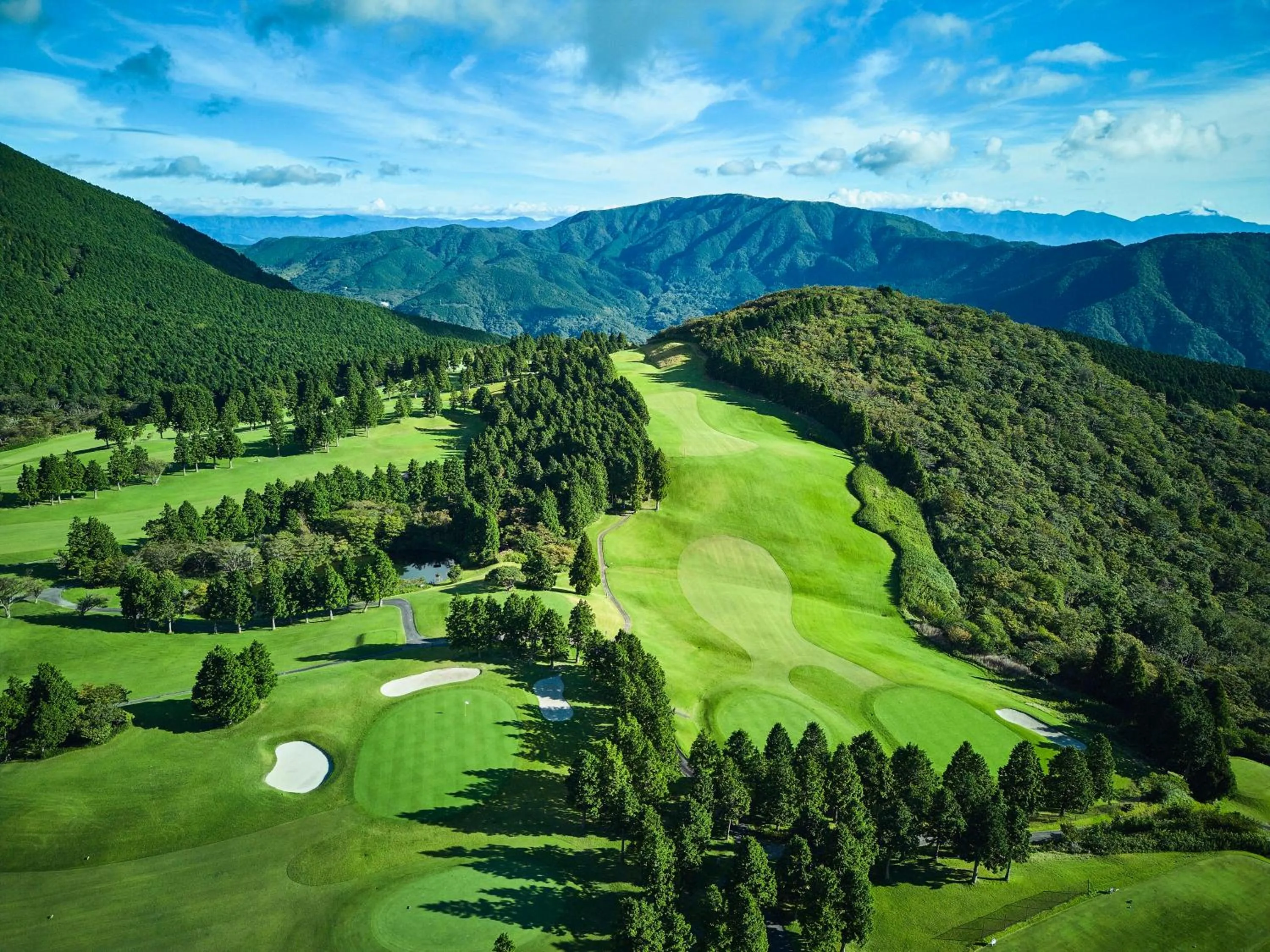 Golfcourse in Hakone Yunohana Prince Hotel