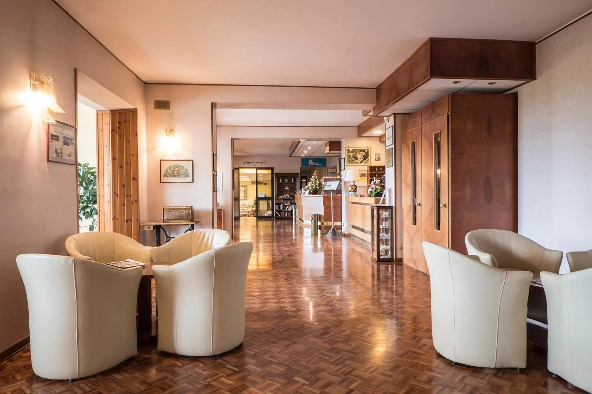 Lobby or reception in Hotel Vega Perugia