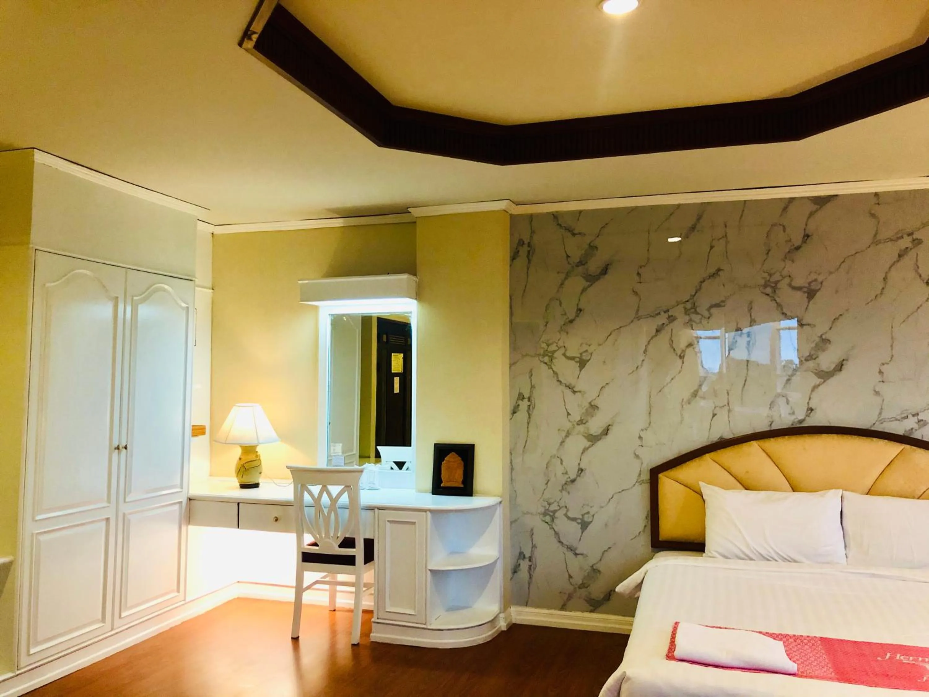 Bed in Hermitage Hotel Korat-SHA