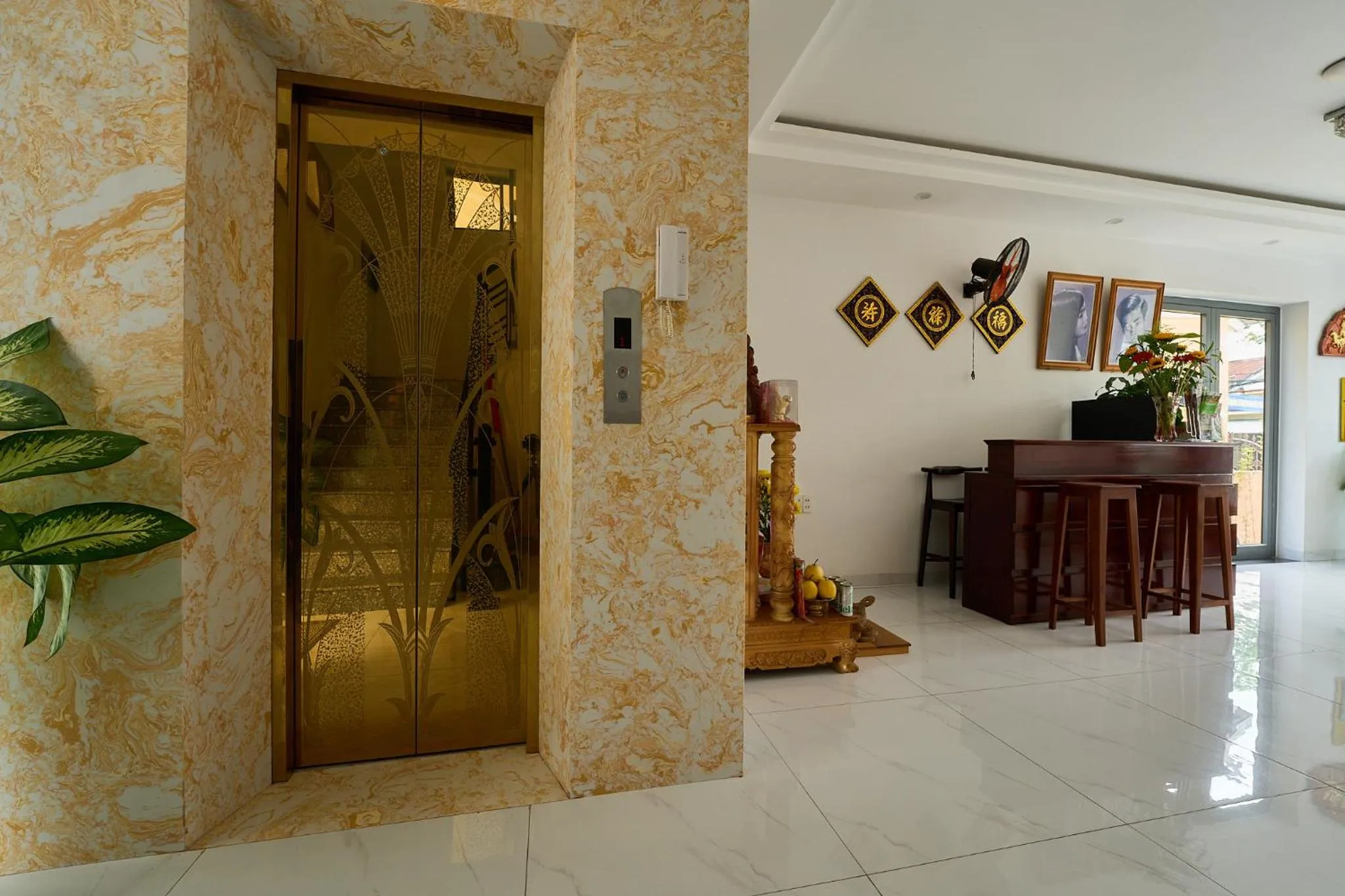 elevator in Hoi An Legend Charm Boutique Hoi An Hotel