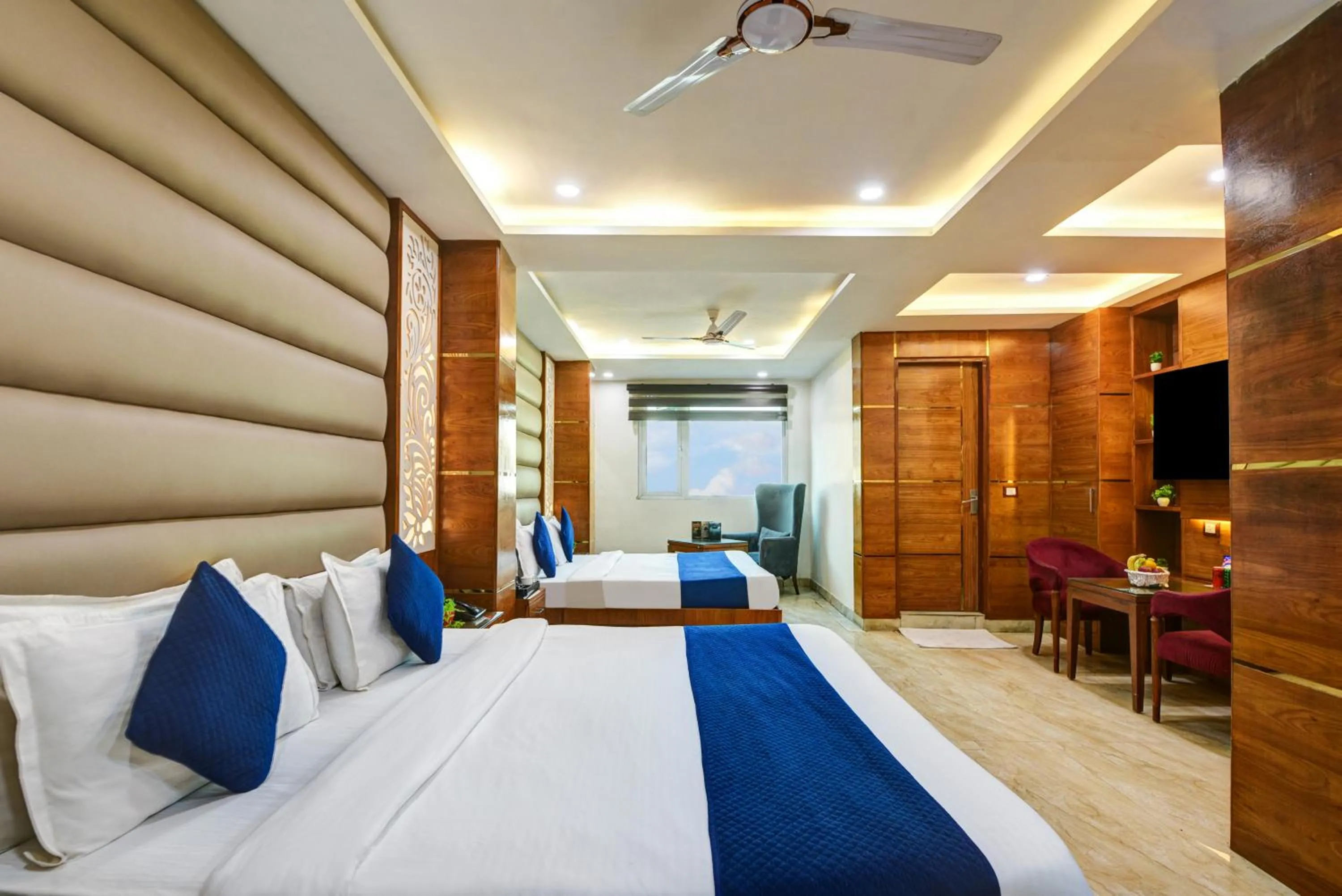 Bed in The Hotel Mohit -5 Minutes Walk From New Delhi Railway Station - Paharganj