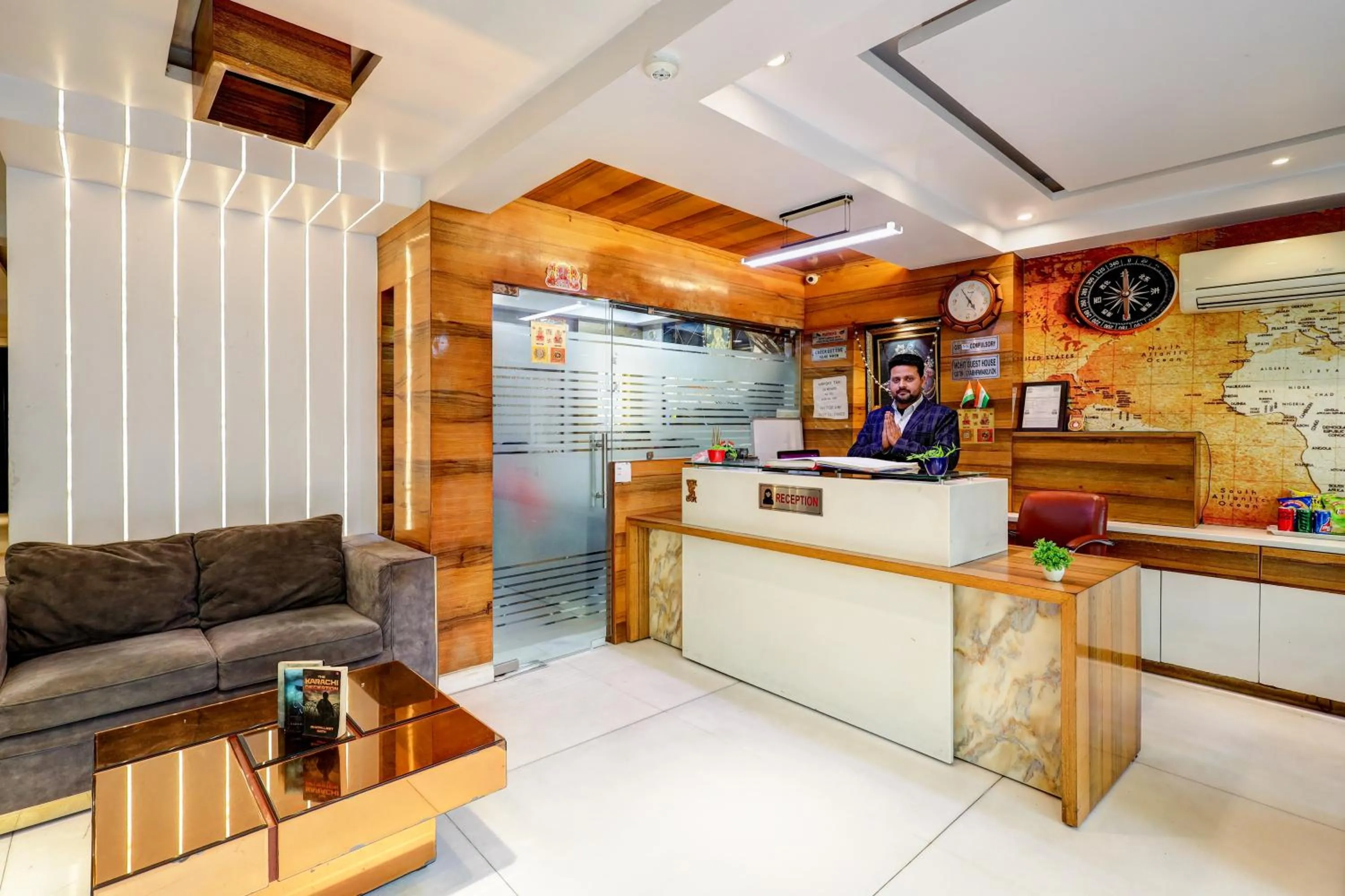 Property building in The Hotel Mohit -5 Minutes Walk From New Delhi Railway Station - Paharganj