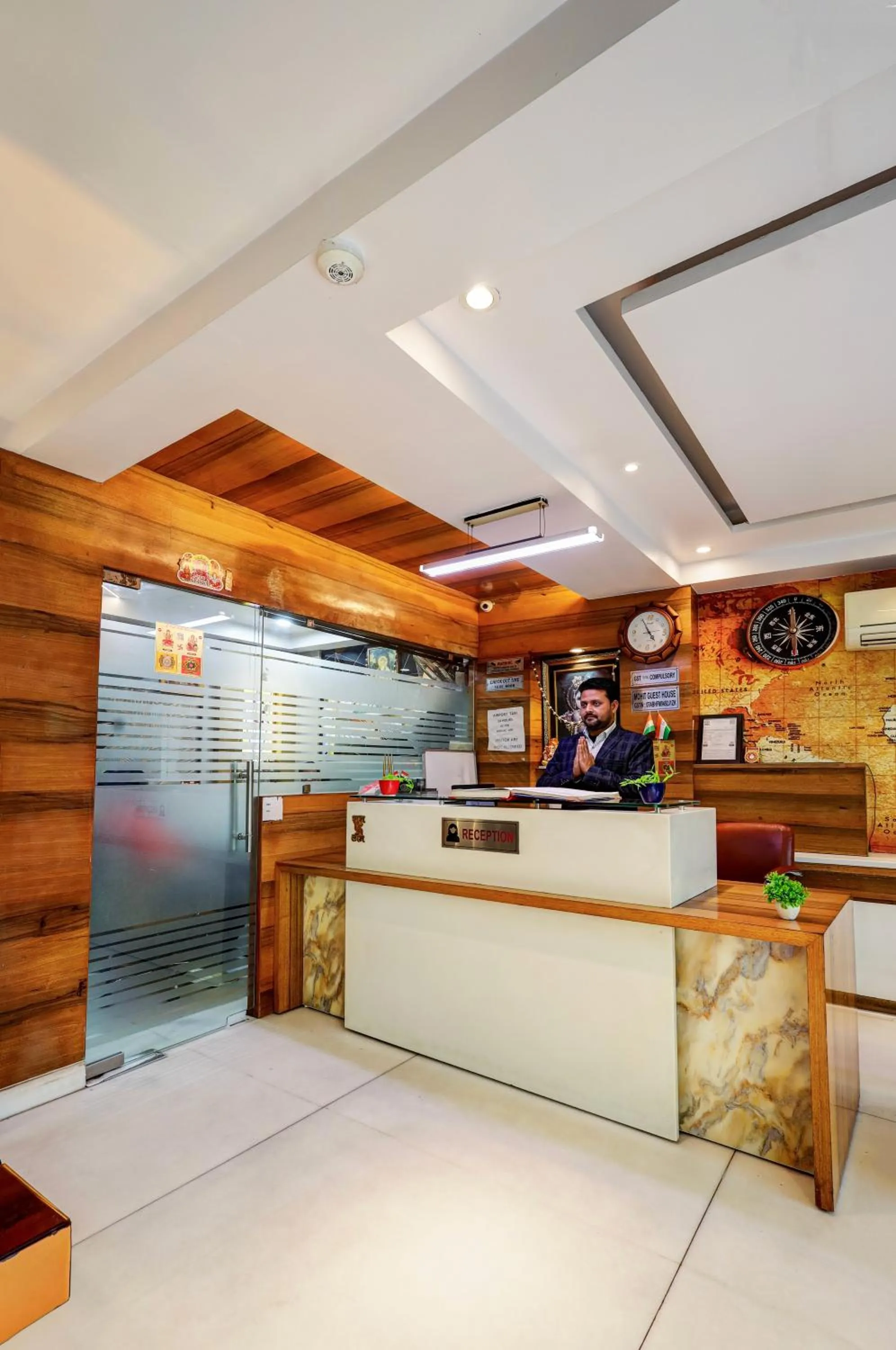 Property building in The Hotel Mohit -5 Minutes Walk From New Delhi Railway Station - Paharganj