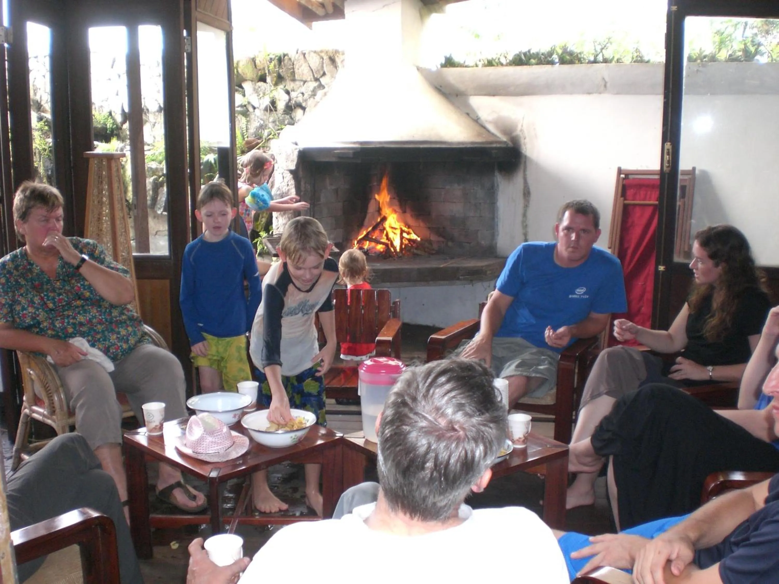BBQ facilities in Bukit Raya Guesthouse