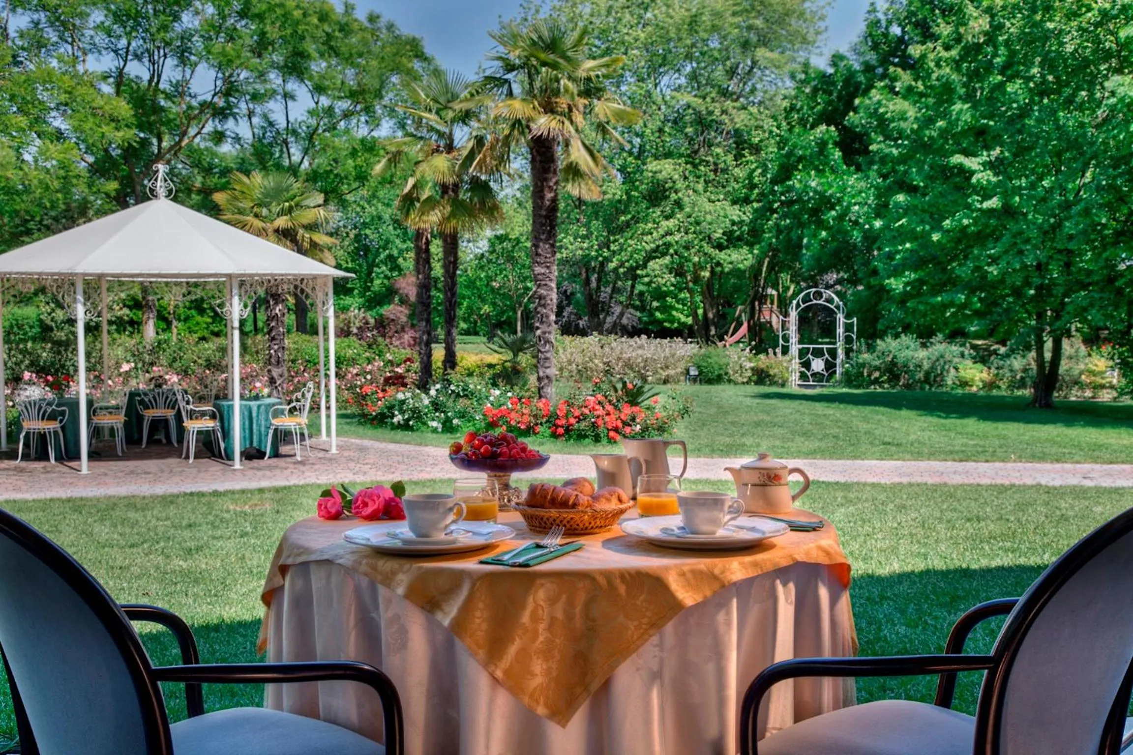 Garden in Park Hotel Junior