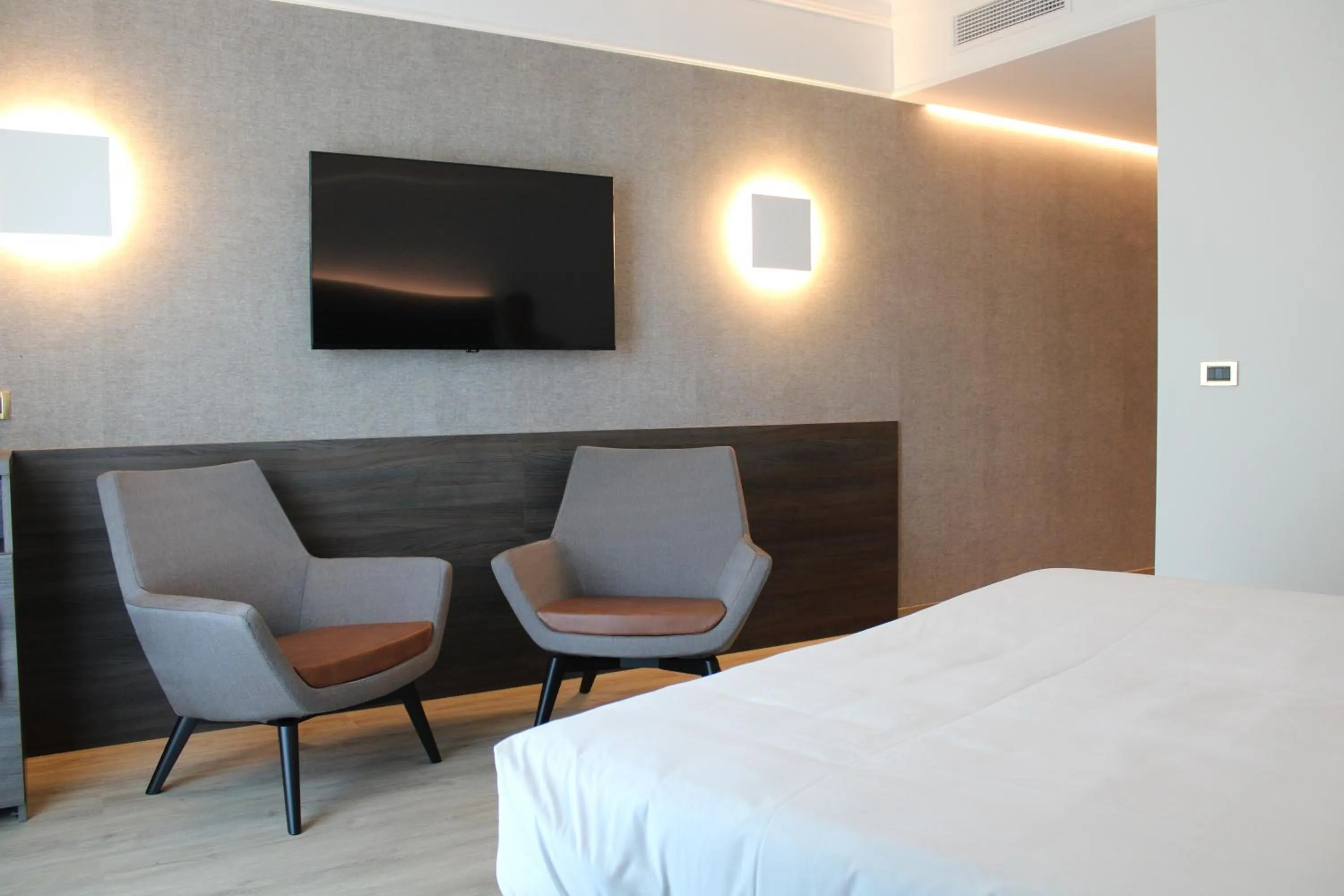 Bed in Park Hotel Junior