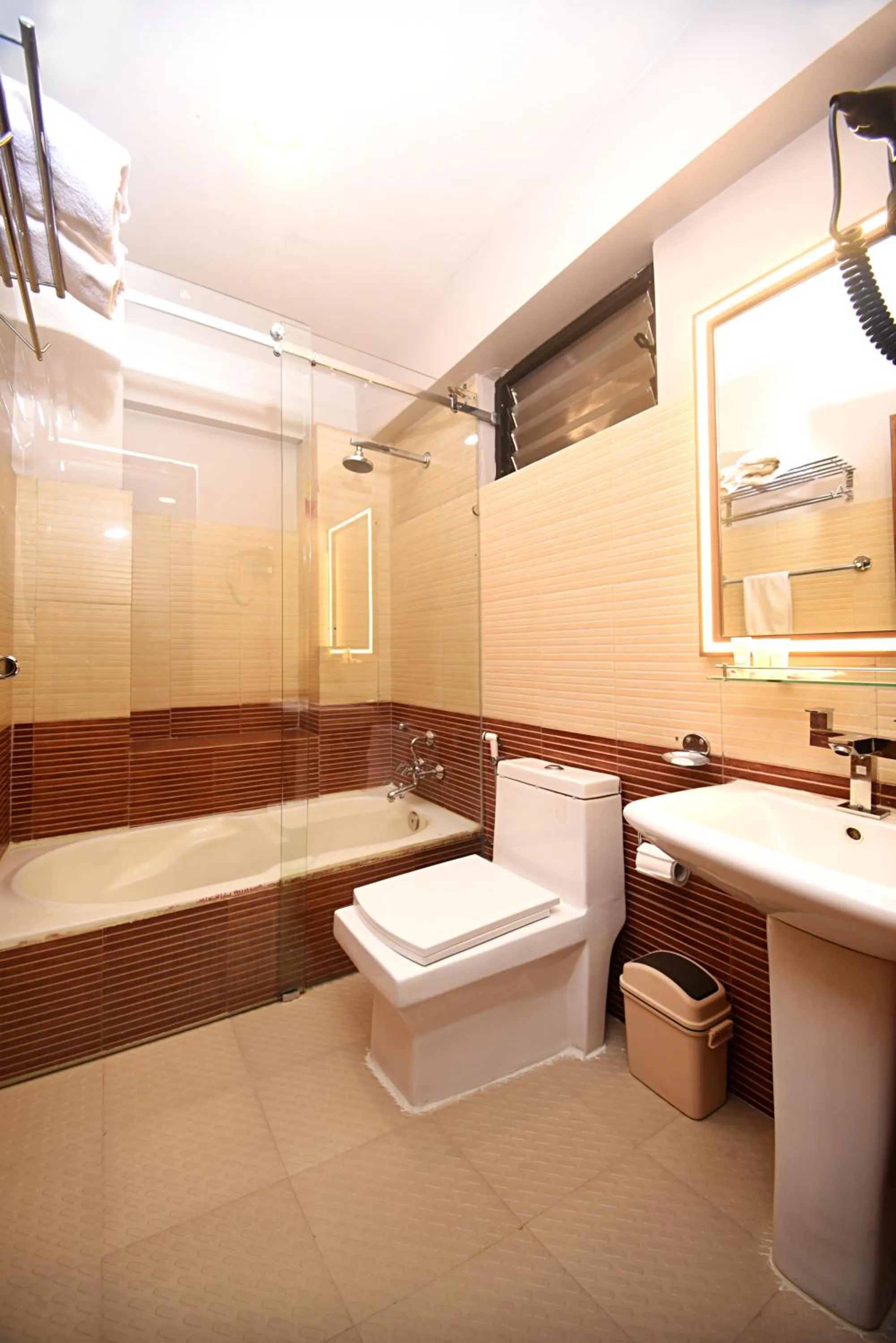 Shower in Hotel Mums Home