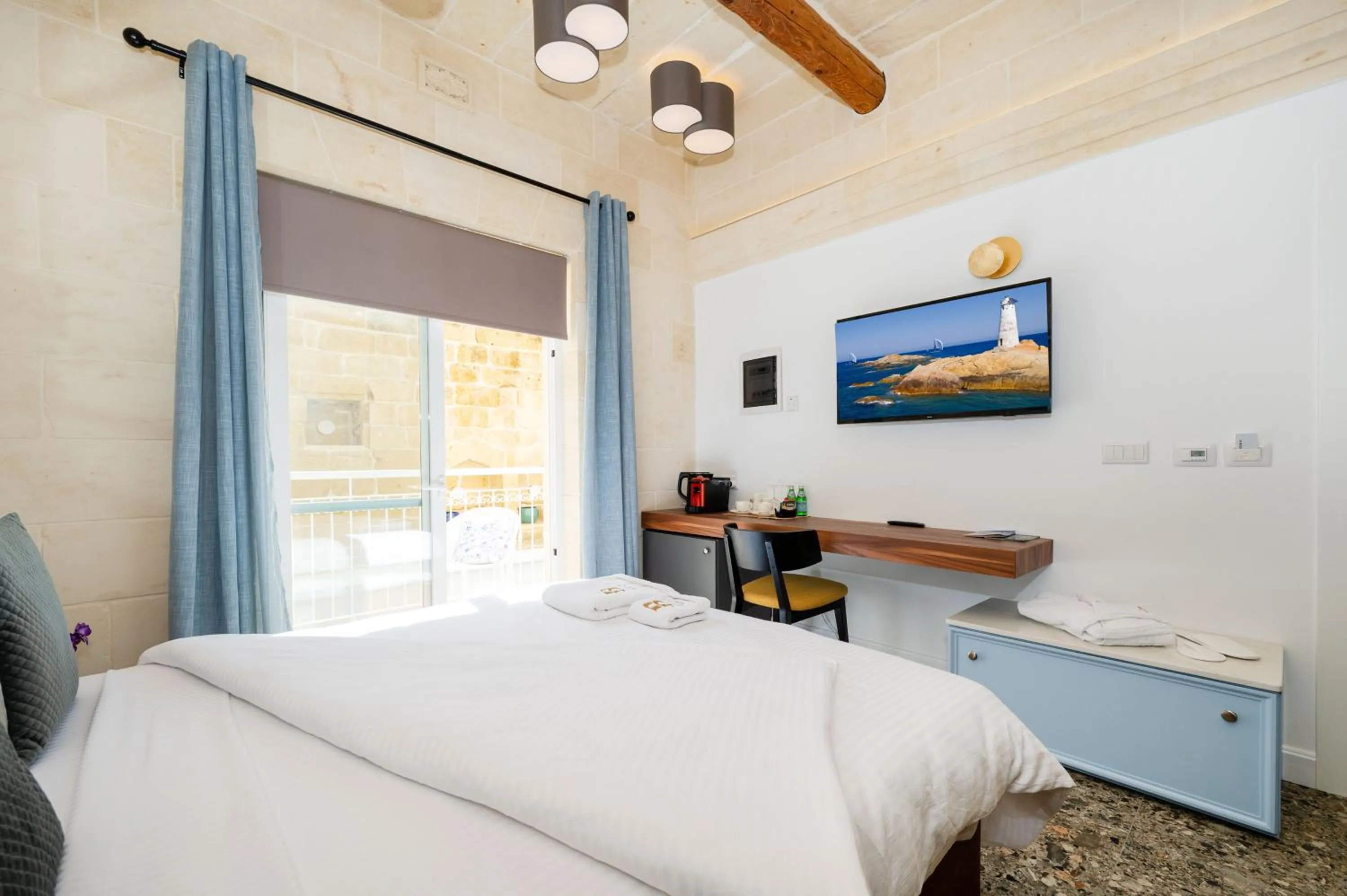 Photo of the whole room, Bed in Battistini Boutique Living and Spa, Victoria, Gozo