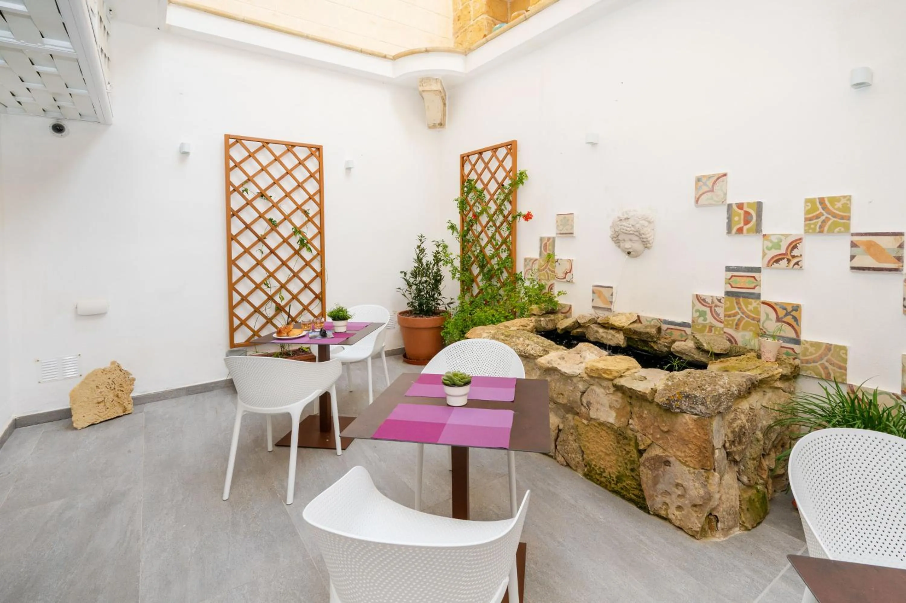 Garden in Battistini Boutique Living and Spa, Victoria, Gozo