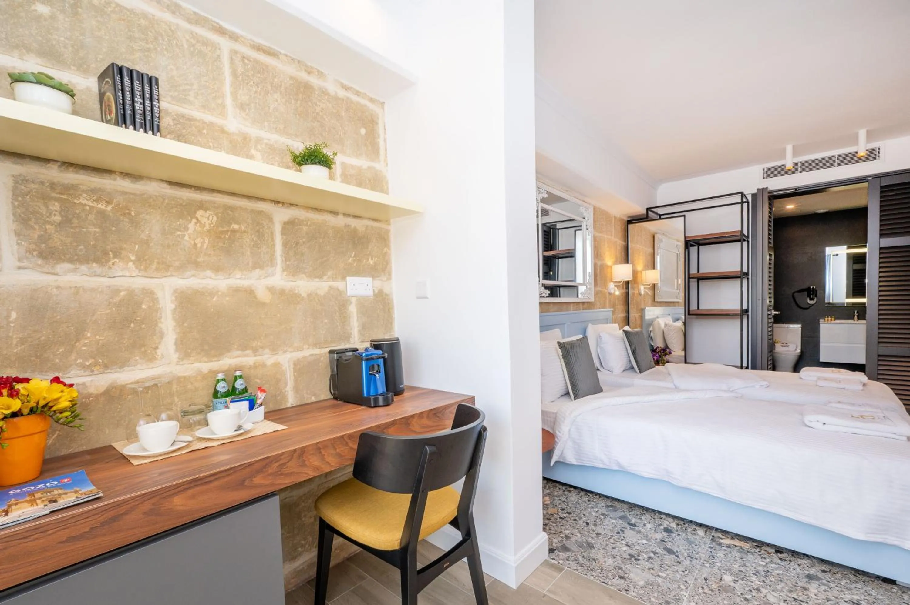 Bed in Battistini Boutique Living and Spa, Victoria, Gozo