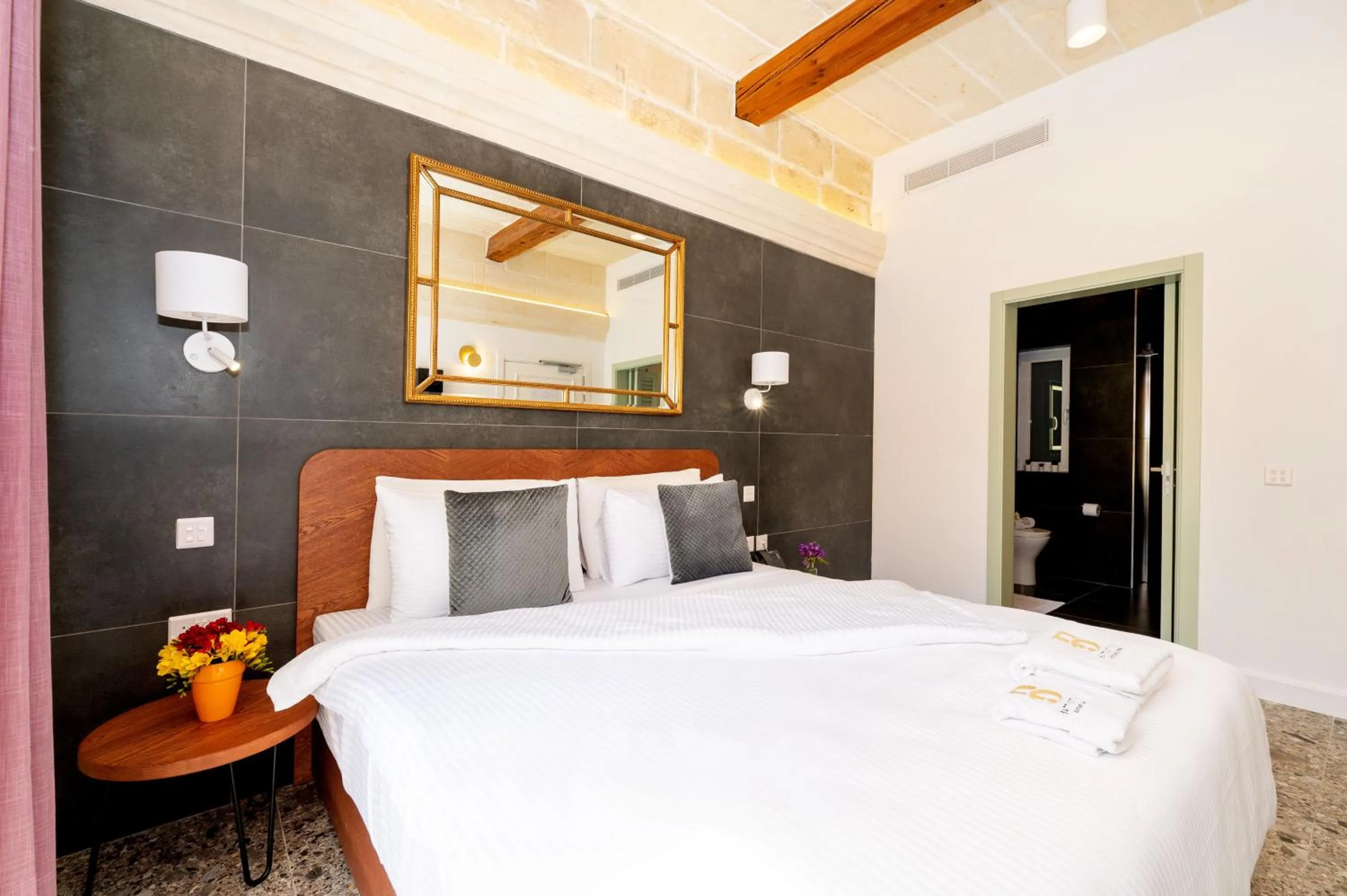 Bed in Battistini Boutique Living and Spa, Victoria, Gozo