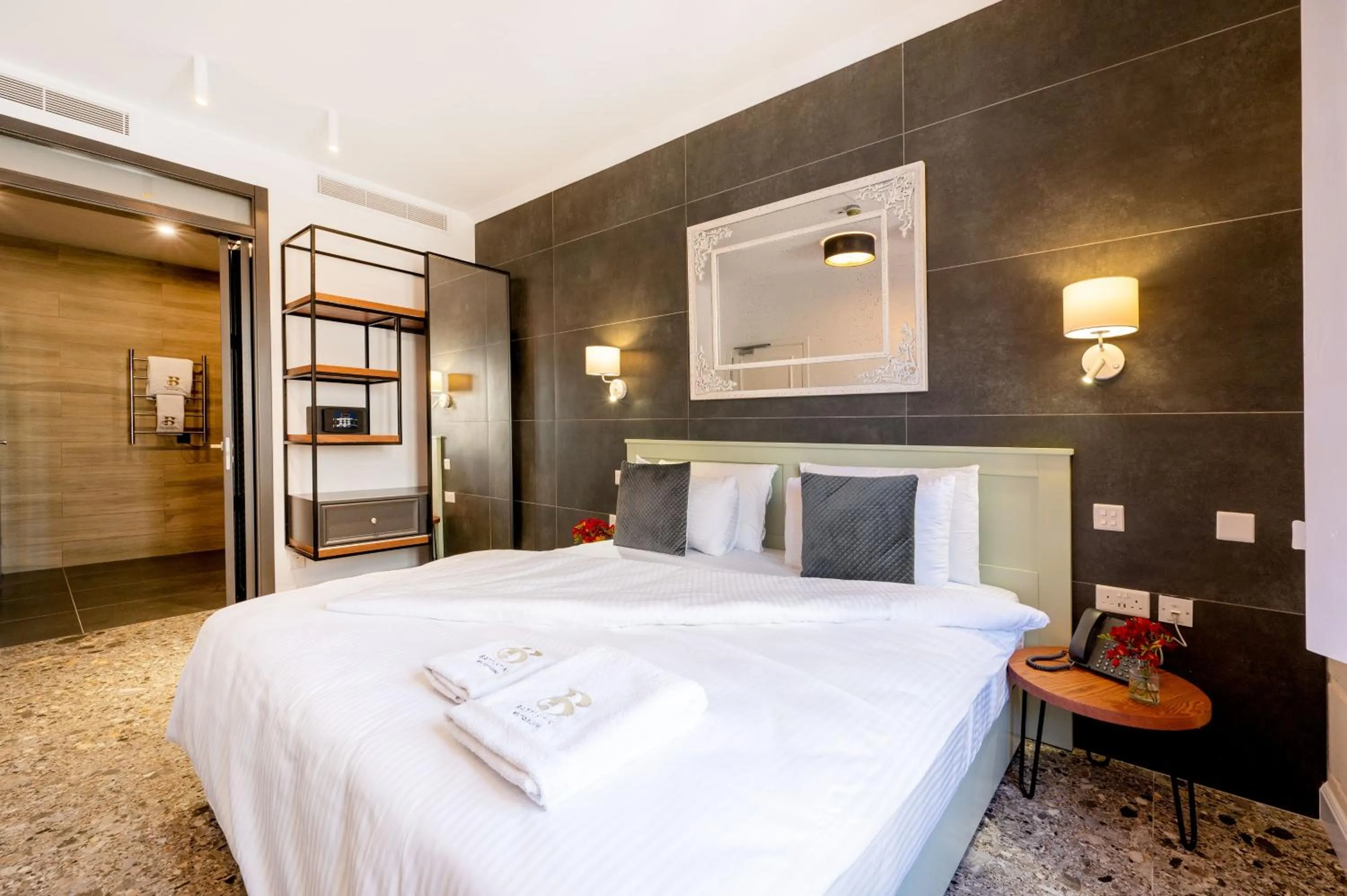 Bed in Battistini Boutique Living and Spa, Victoria, Gozo