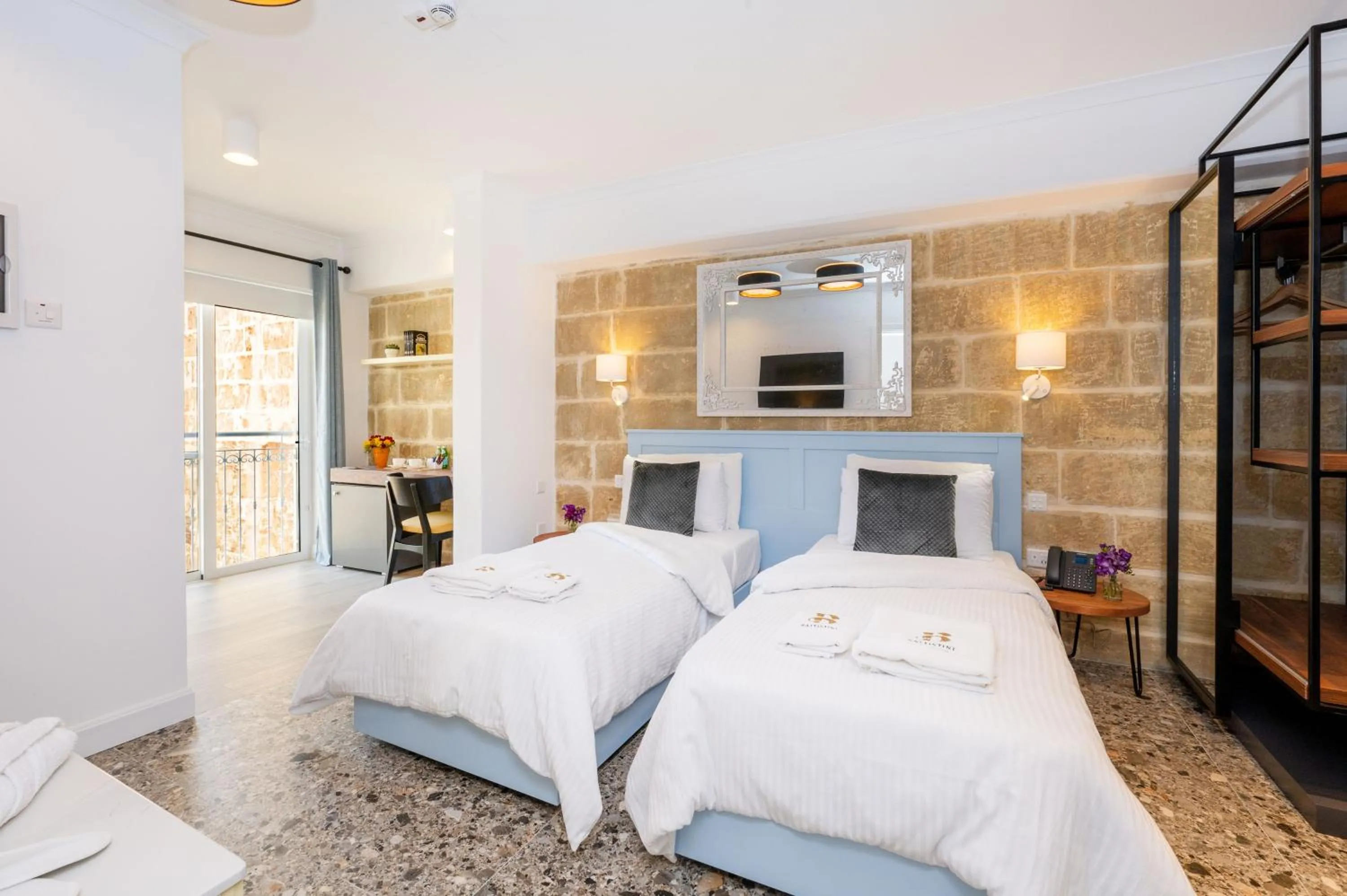 Bed in Battistini Boutique Living and Spa, Victoria, Gozo