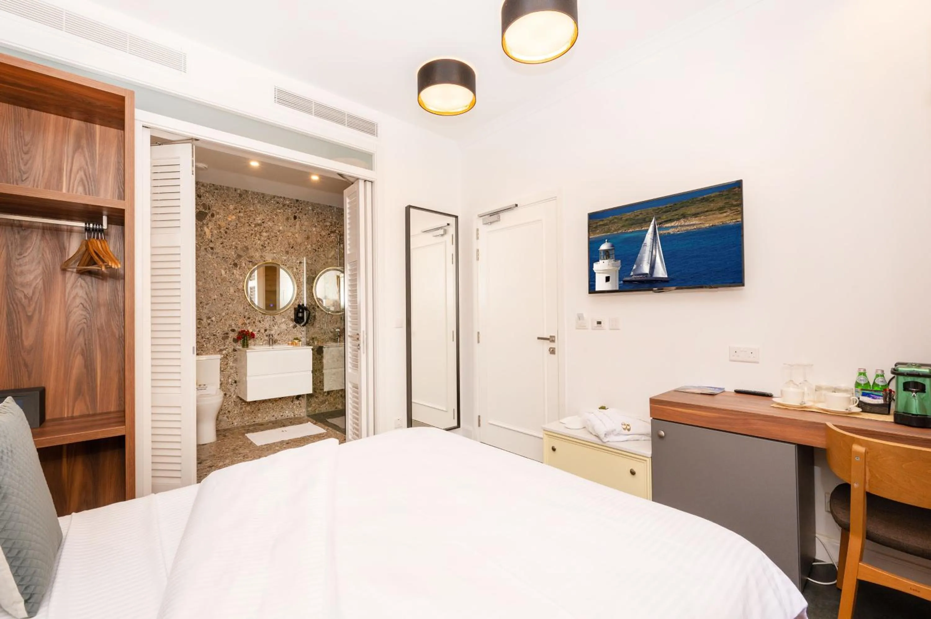 Bed in Battistini Boutique Living and Spa, Victoria, Gozo