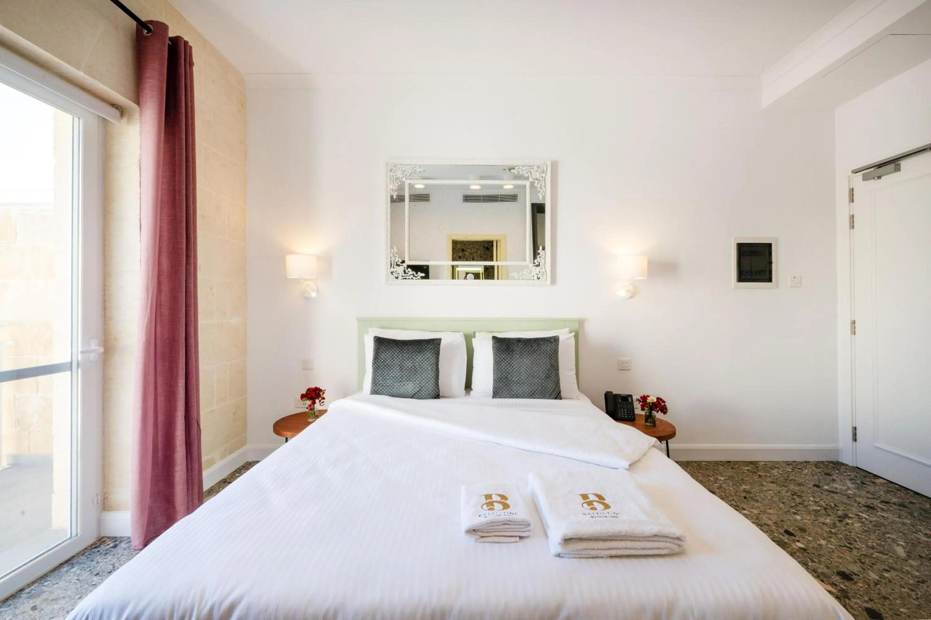 Bed in Battistini Boutique Living and Spa, Victoria, Gozo