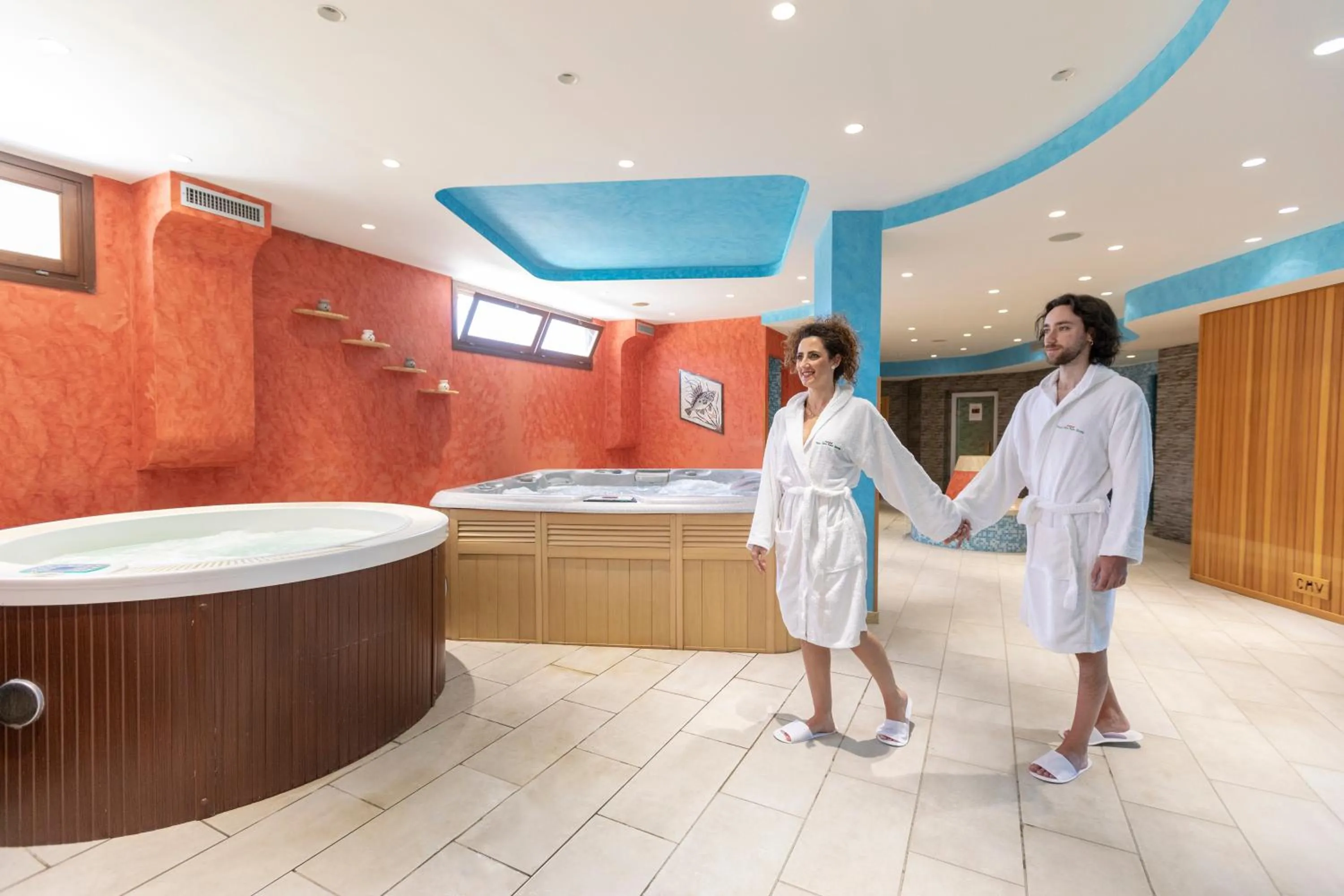 Hot Tub in Villa Zina Family Resort