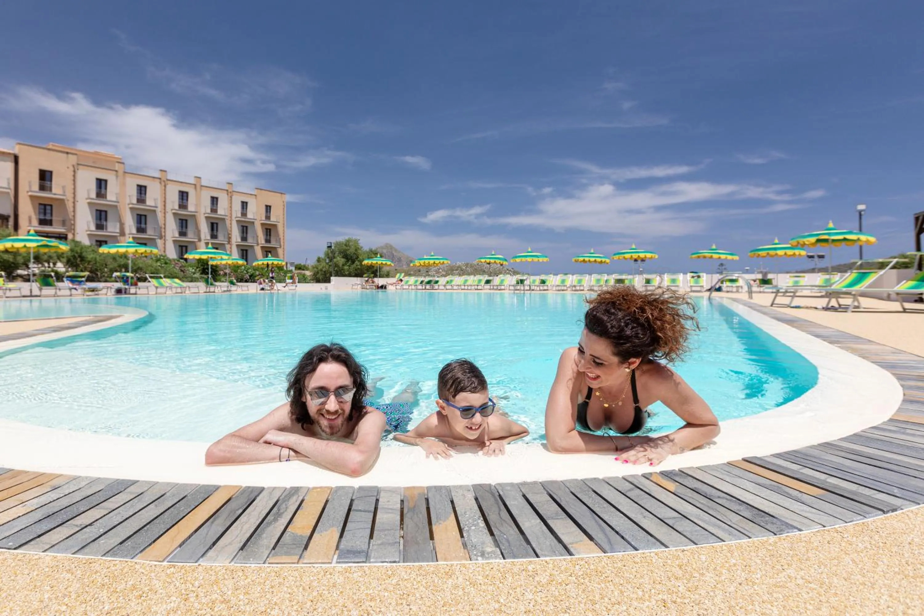 Swimming pool in Villa Zina Family Resort