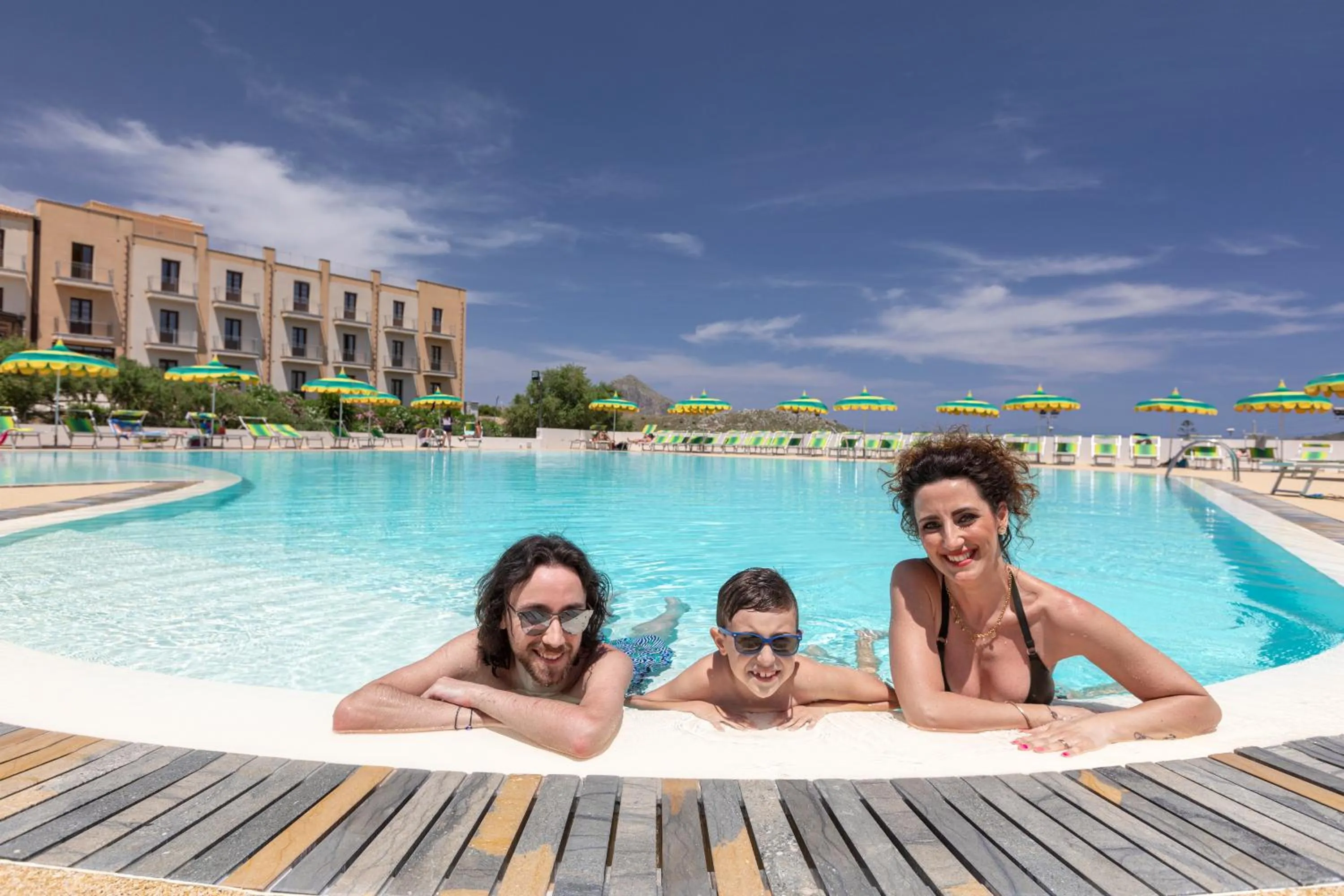 Guests in Villa Zina Family Resort