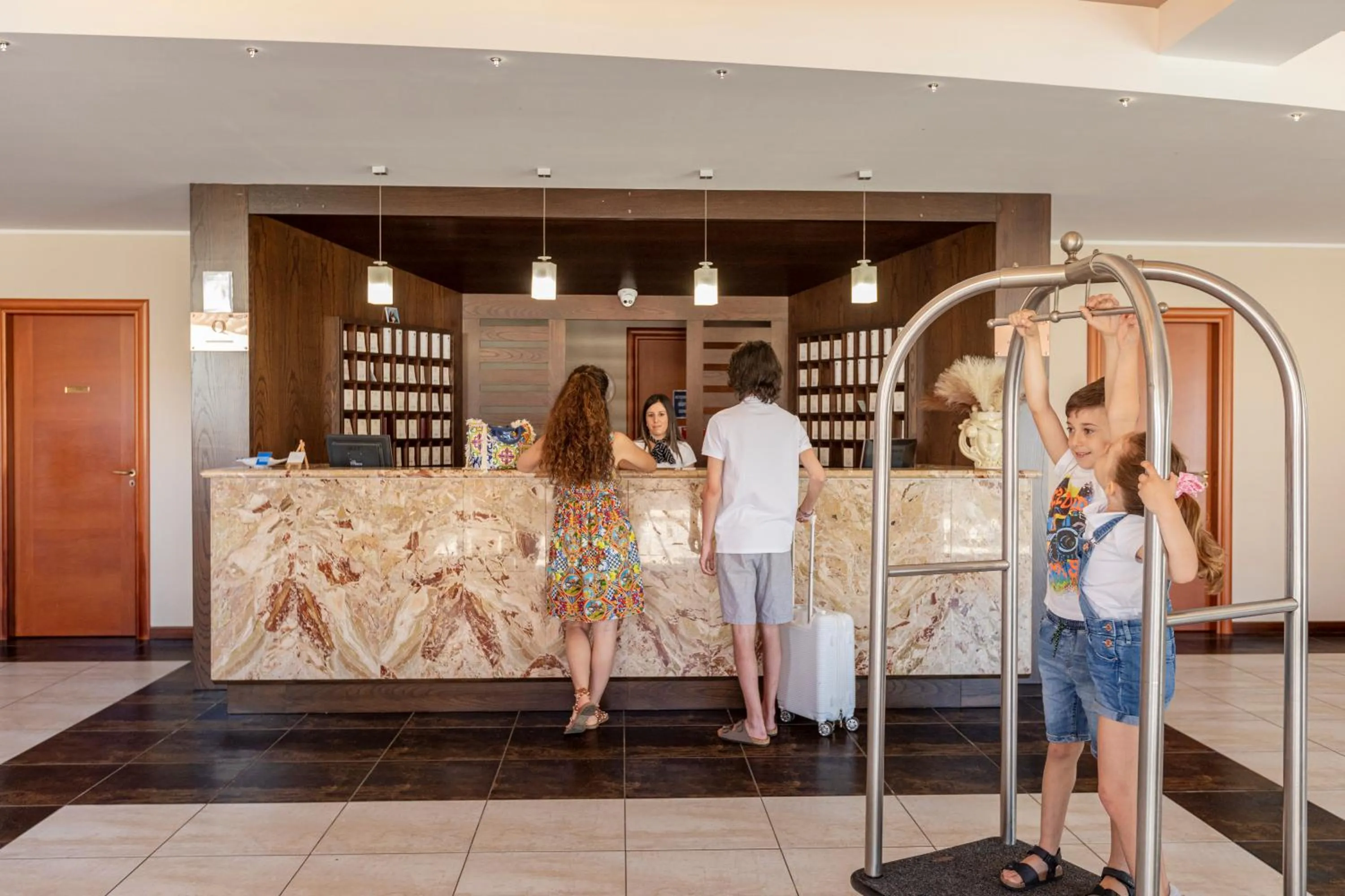 Lobby or reception in Villa Zina Family Resort