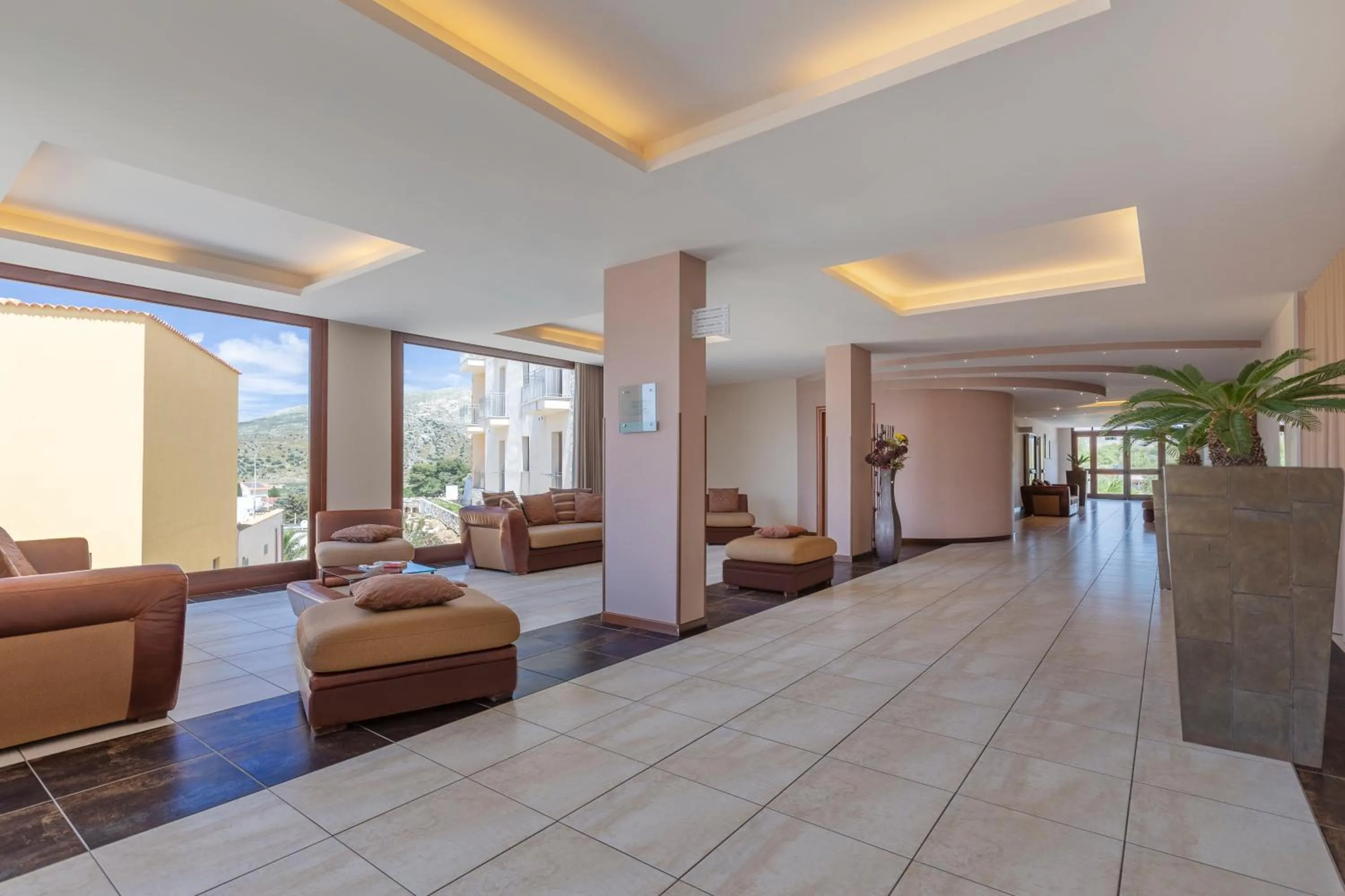 Communal lounge/ TV room in Villa Zina Family Resort