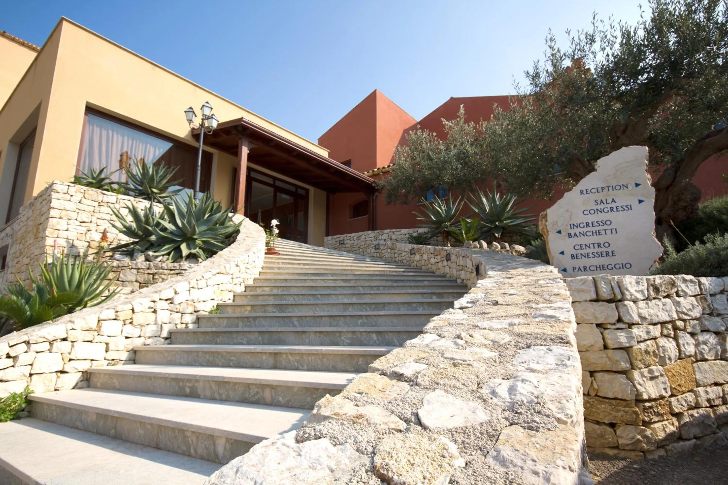 Facade/entrance in Villa Zina Family Resort
