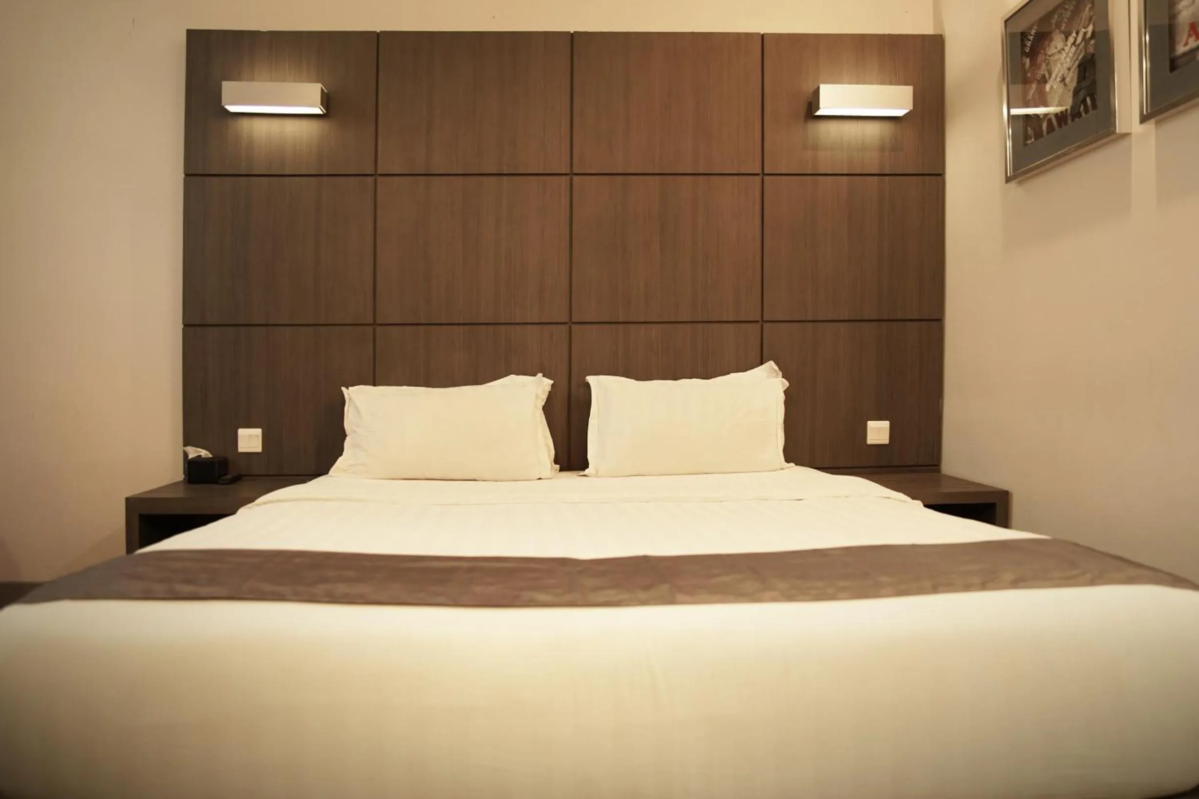 Bed in Dreamtel Jakarta