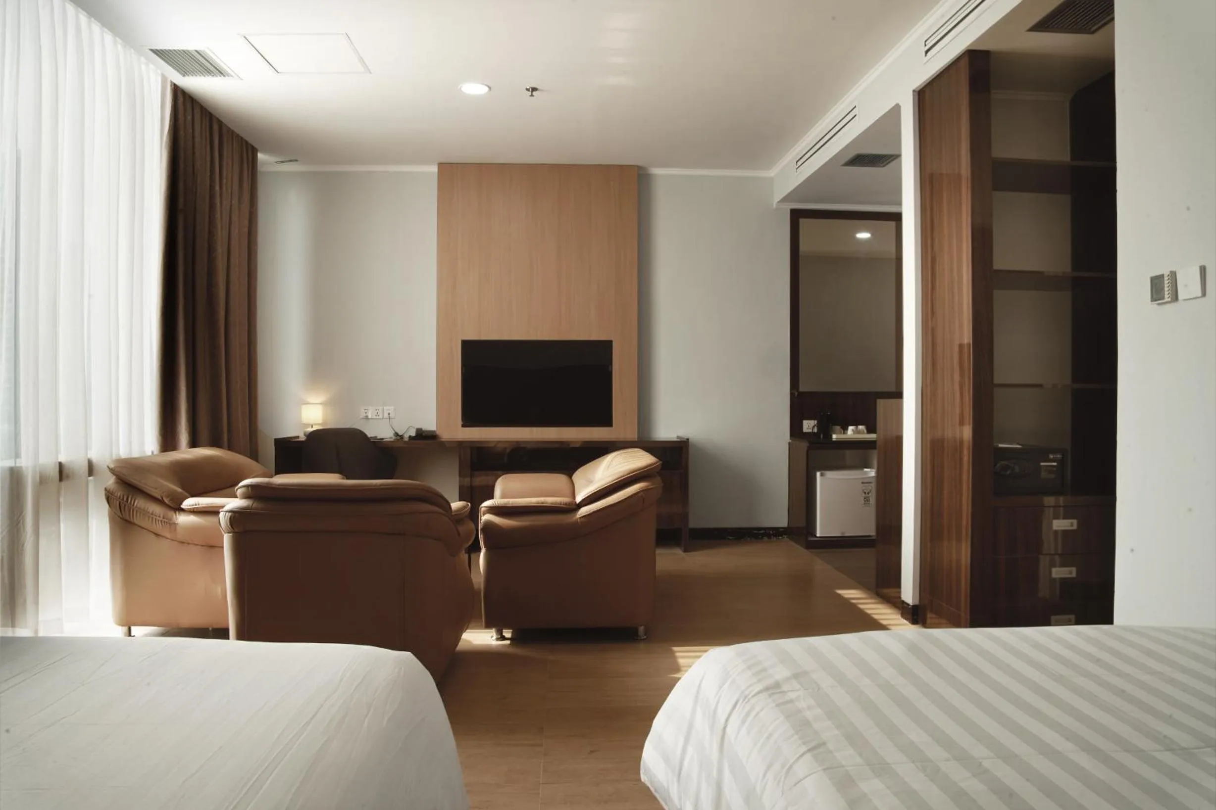 Bed in Dreamtel Jakarta
