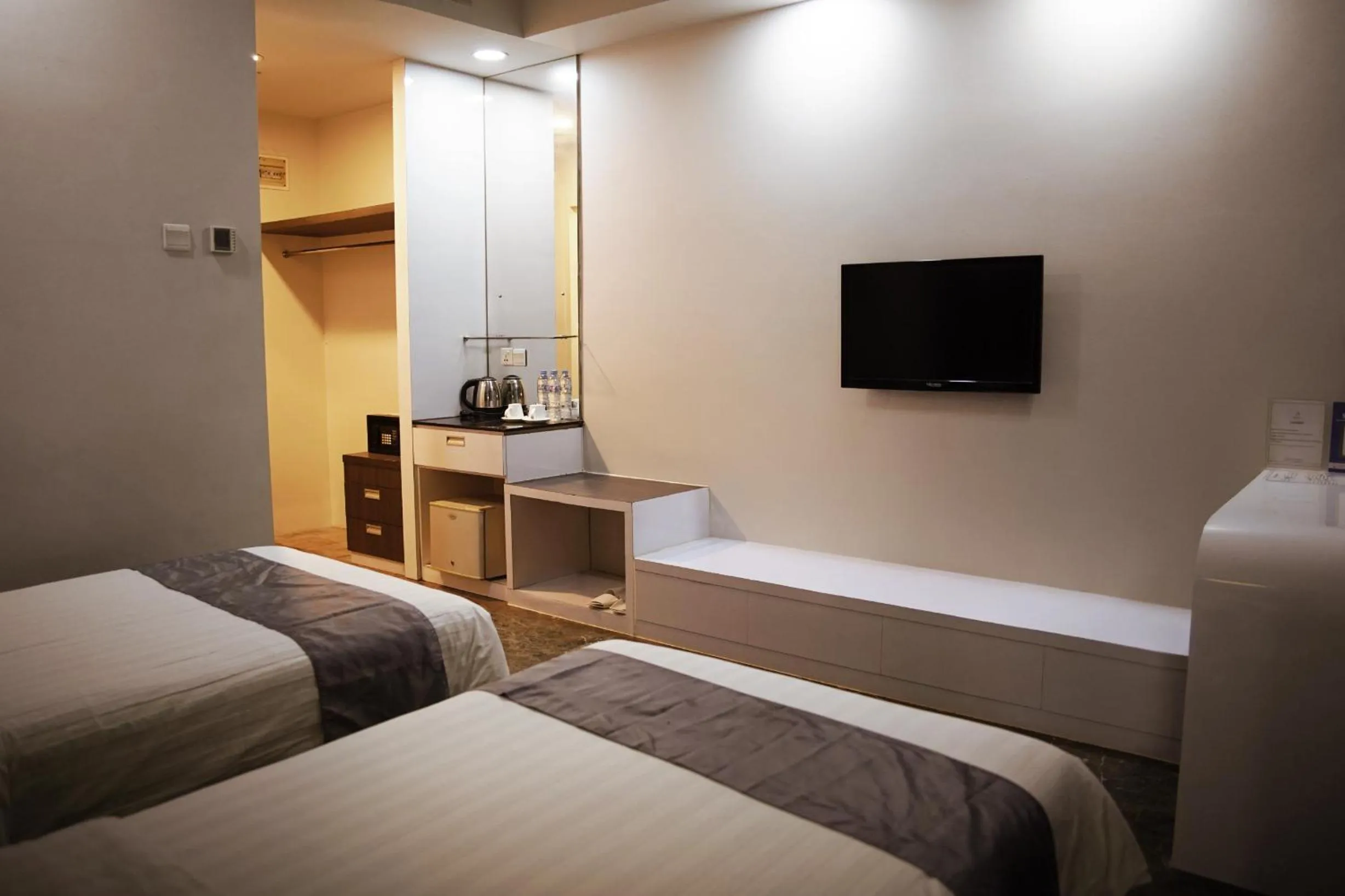 Bed in Dreamtel Jakarta