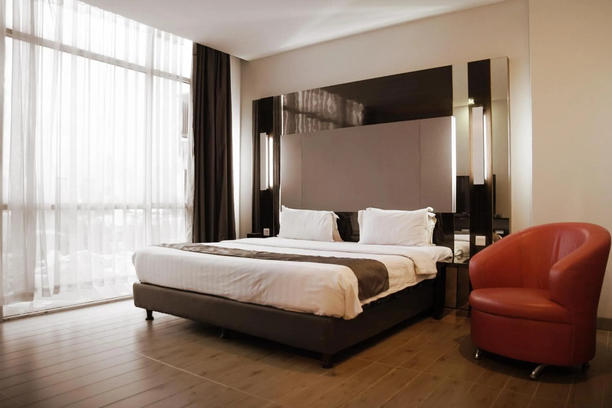 Bedroom, Bed in Dreamtel Jakarta
