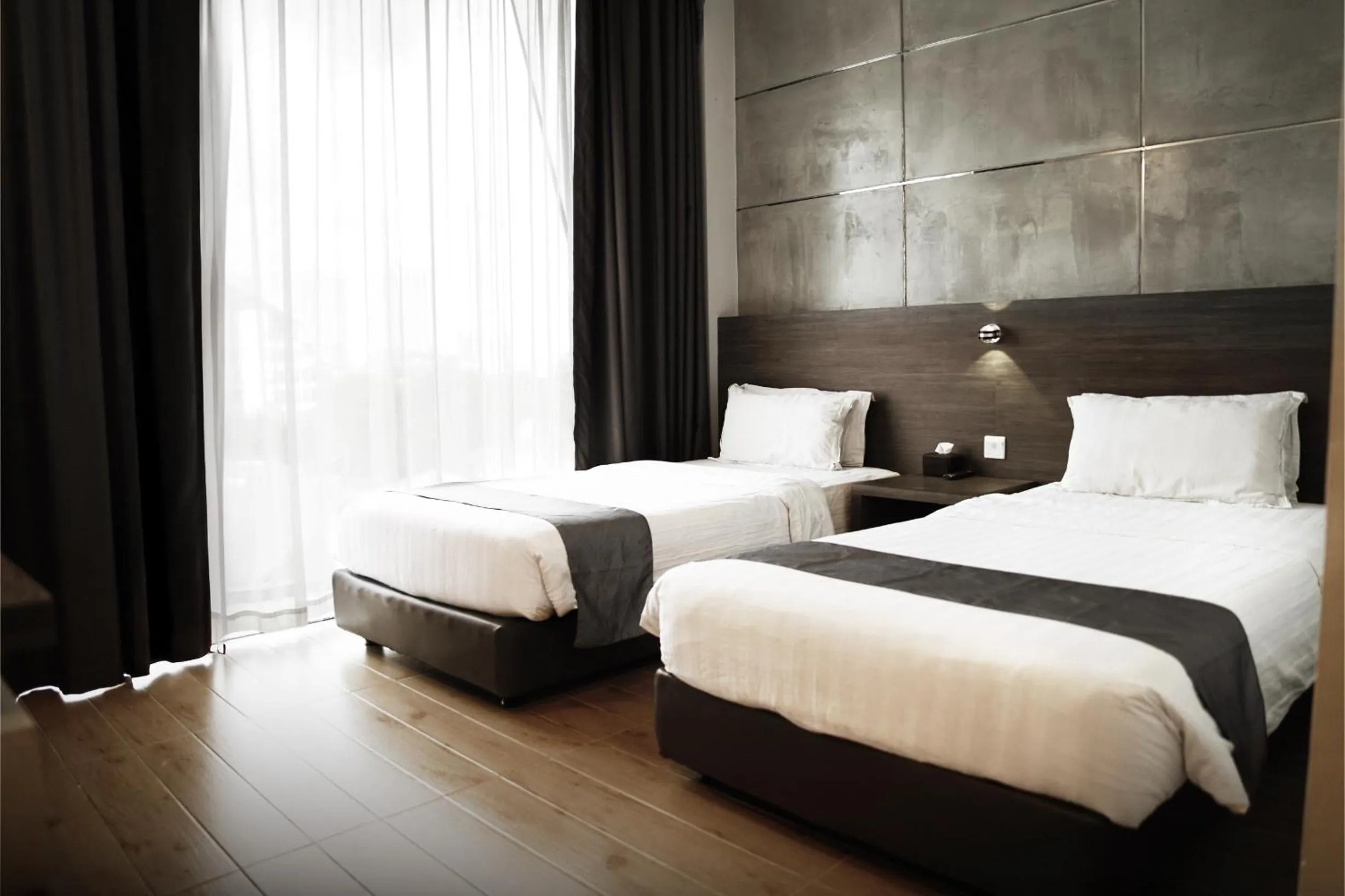 Bed in Dreamtel Jakarta