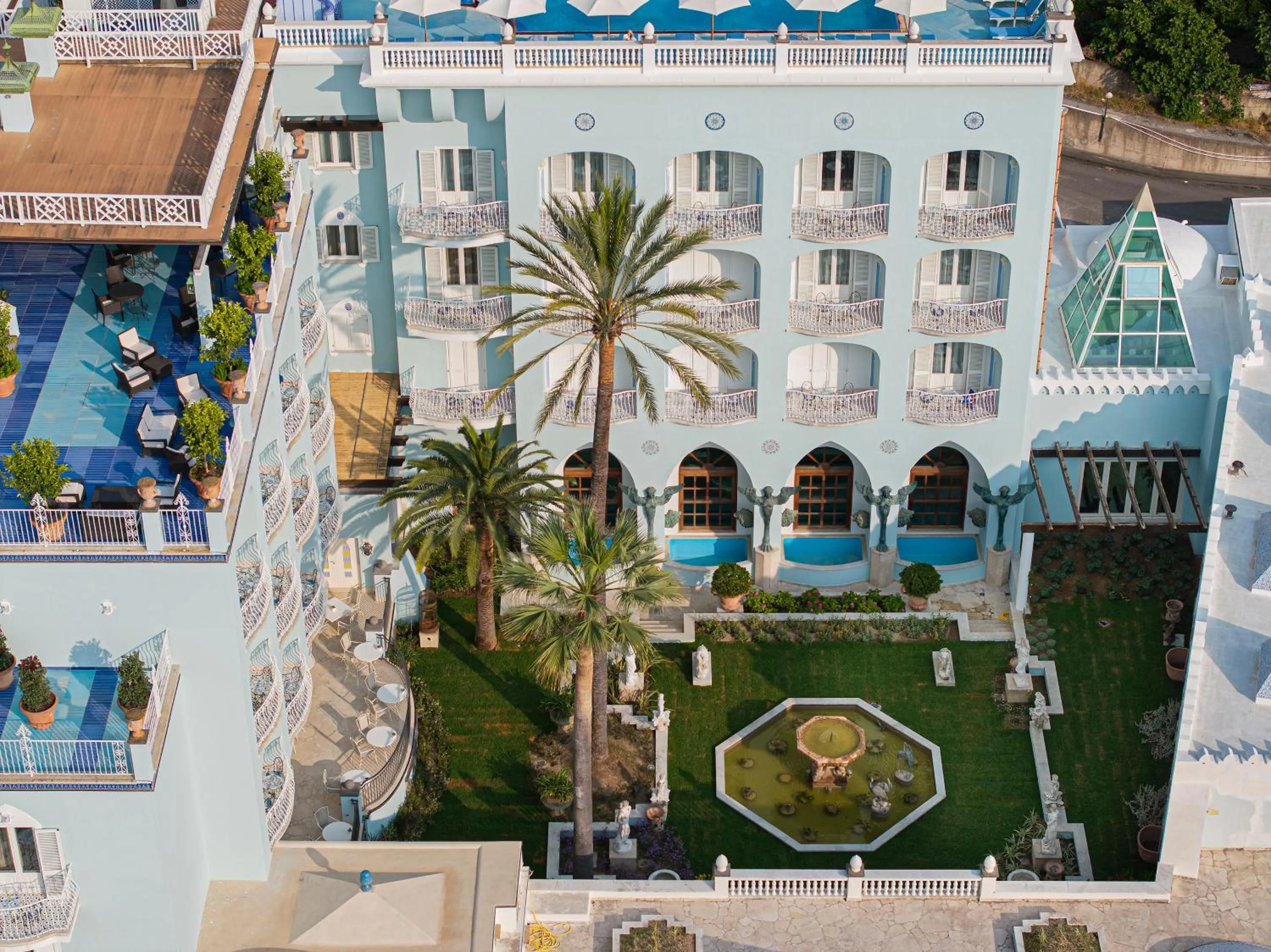 Garden in Palazzo Manzi Terme & Spa