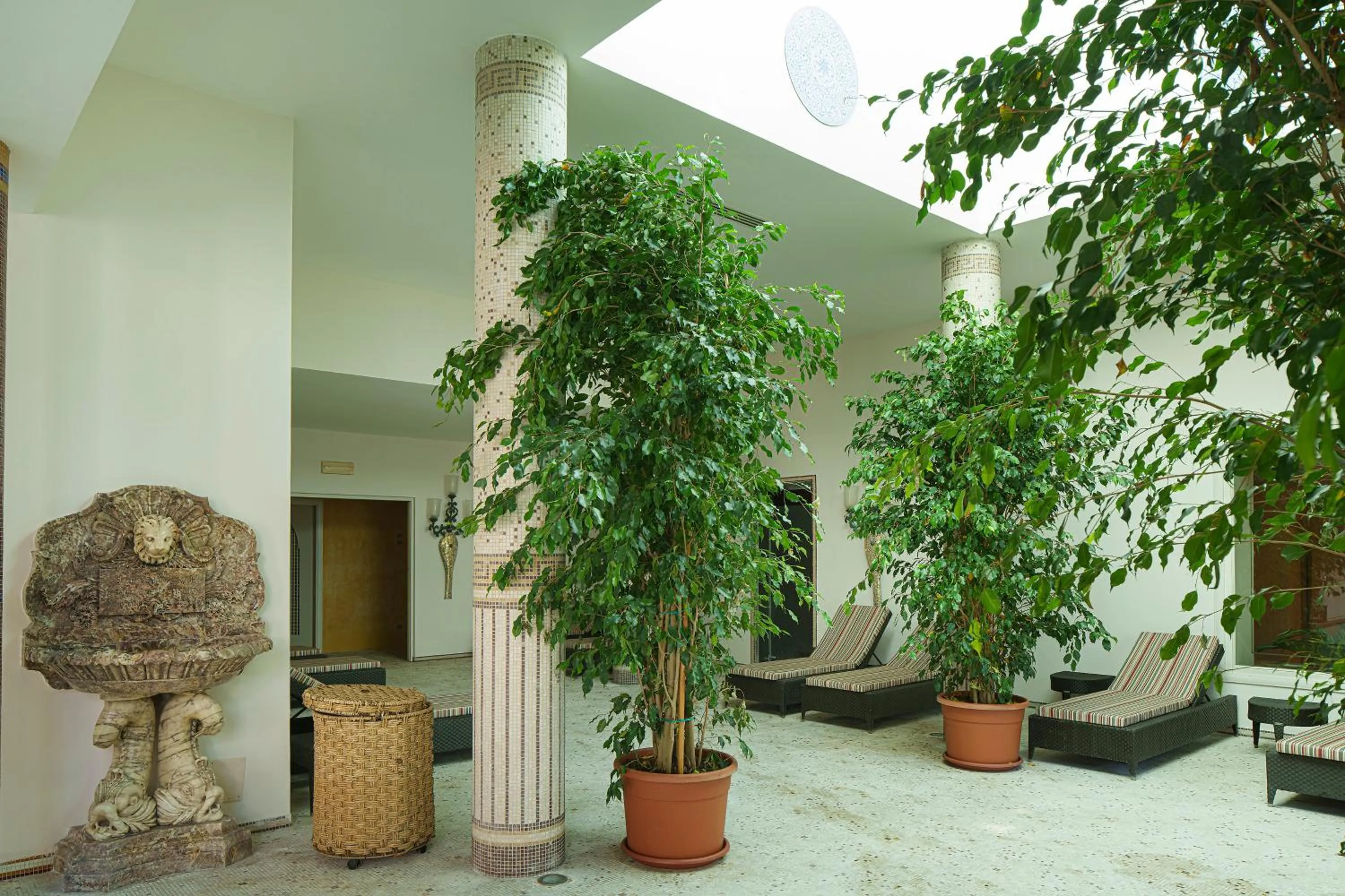 Hot Spring Bath in Palazzo Manzi Terme & Spa