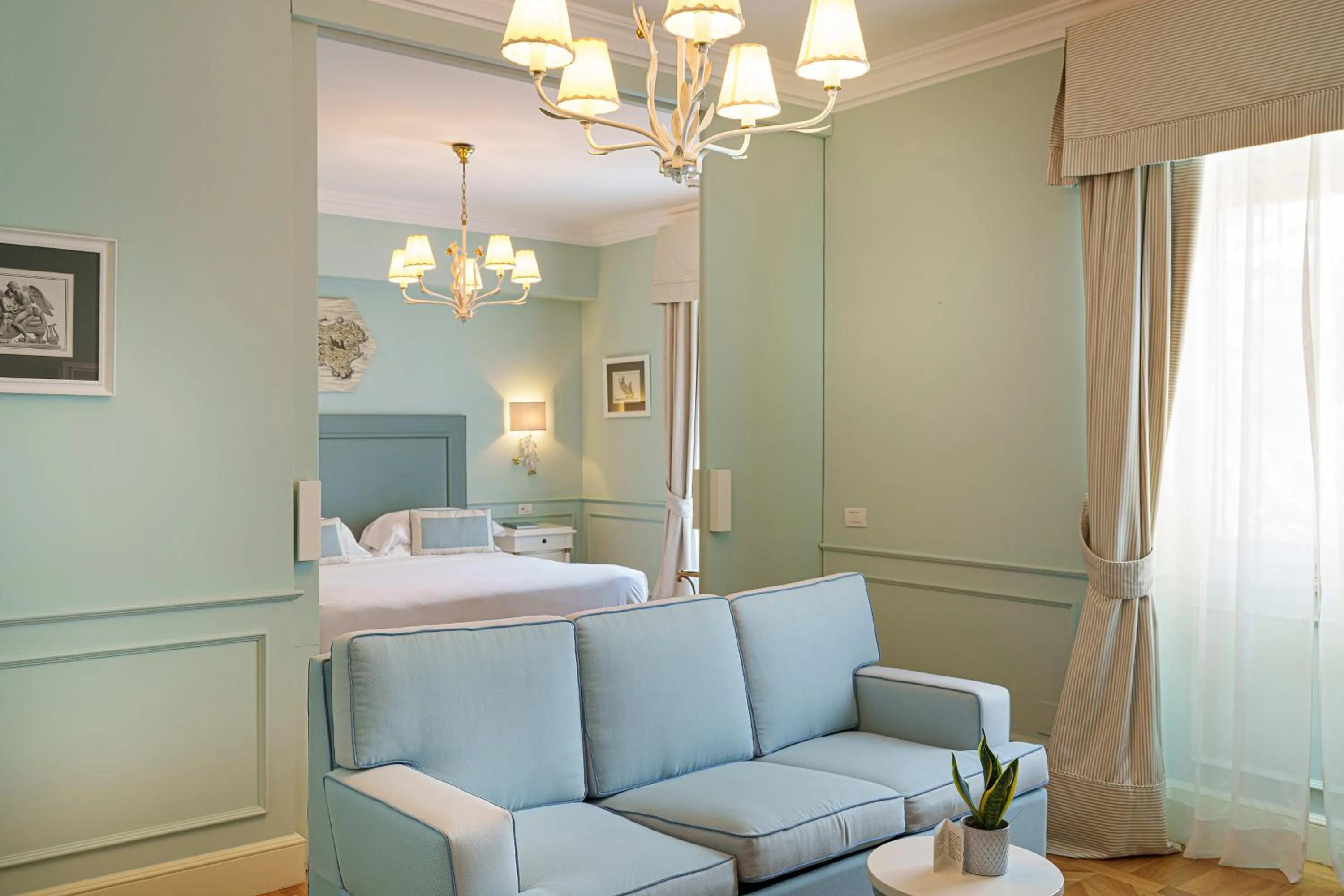 Living room in Palazzo Manzi Terme & Spa