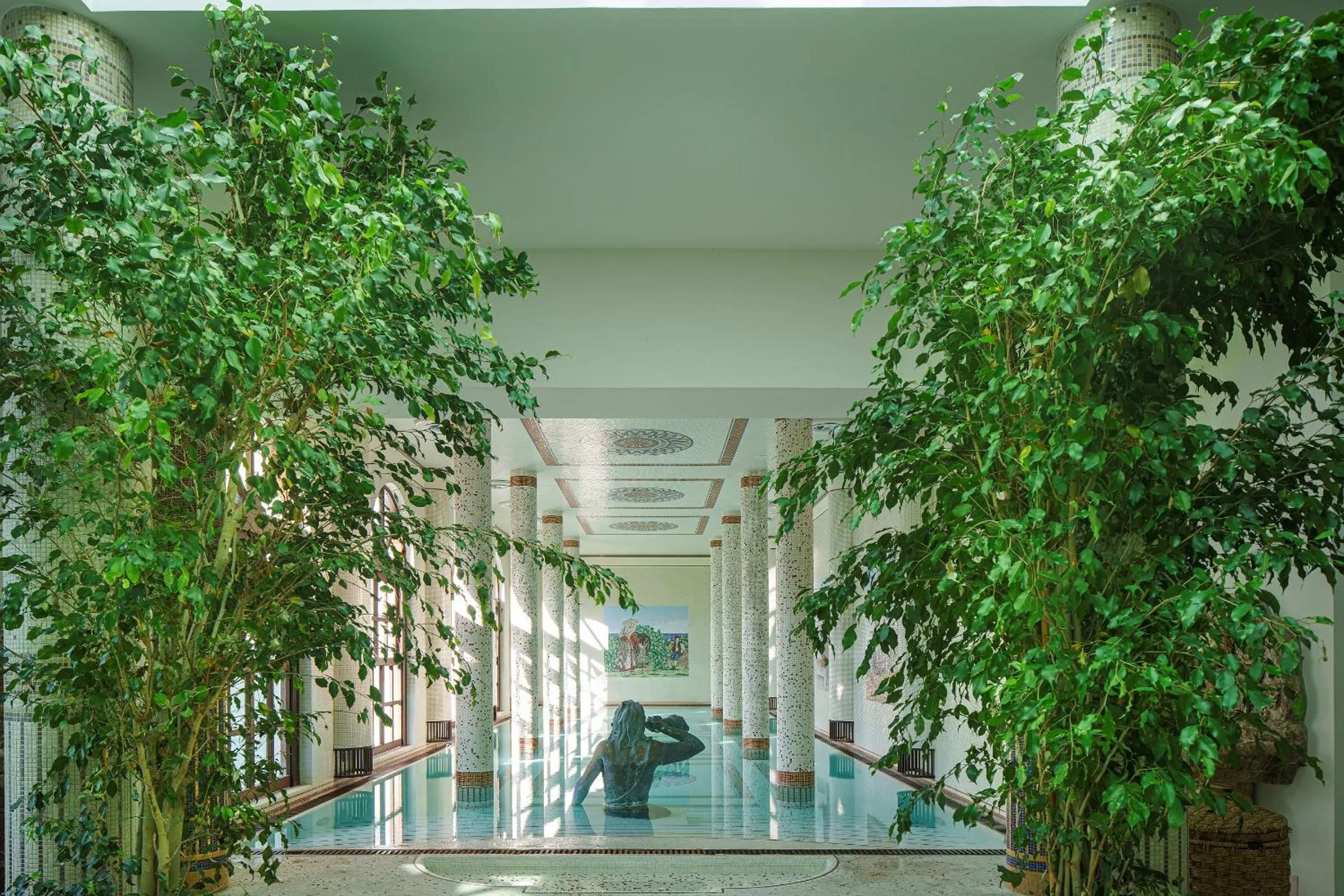 Swimming pool in Palazzo Manzi Terme & Spa