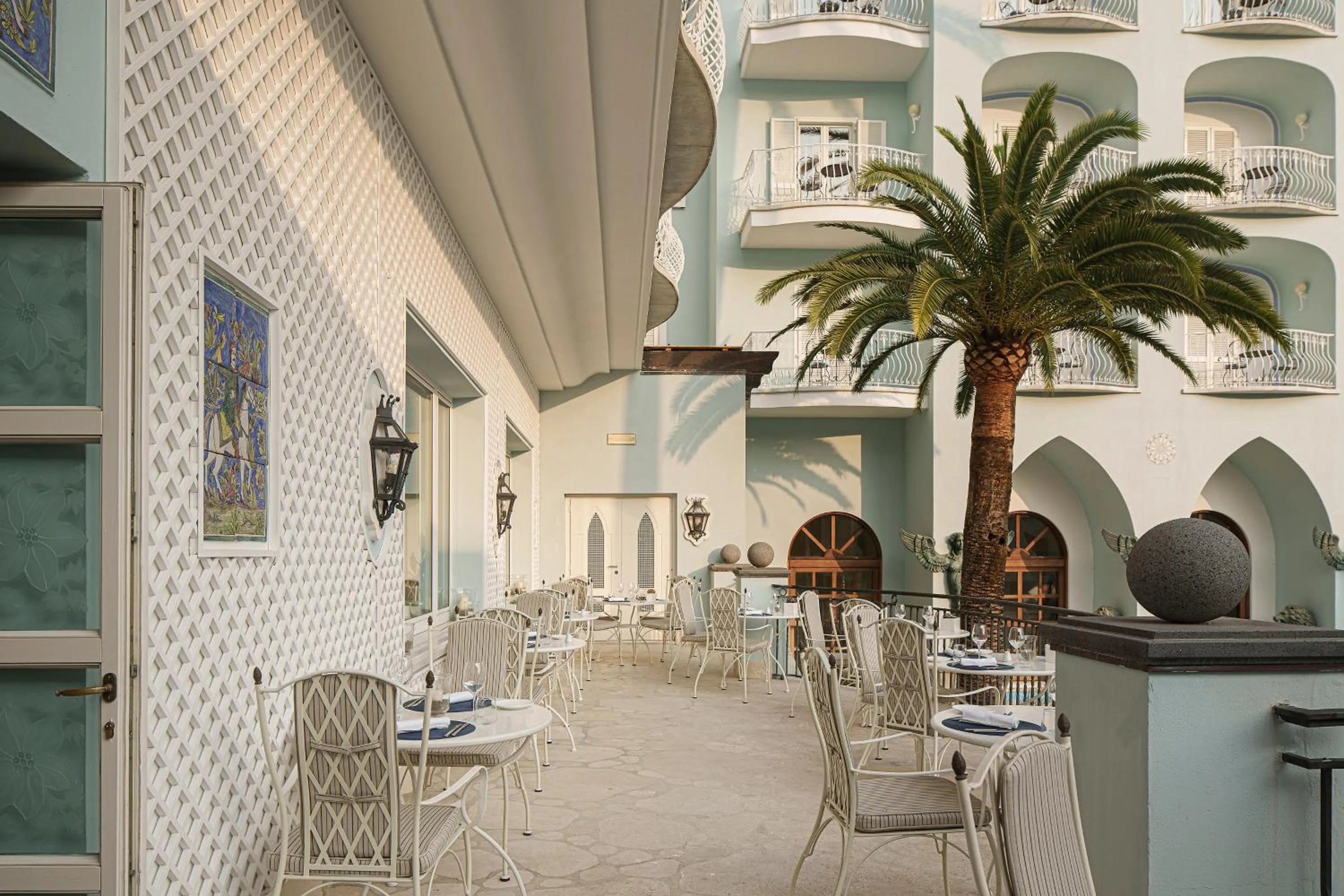 Patio in Palazzo Manzi Terme & Spa