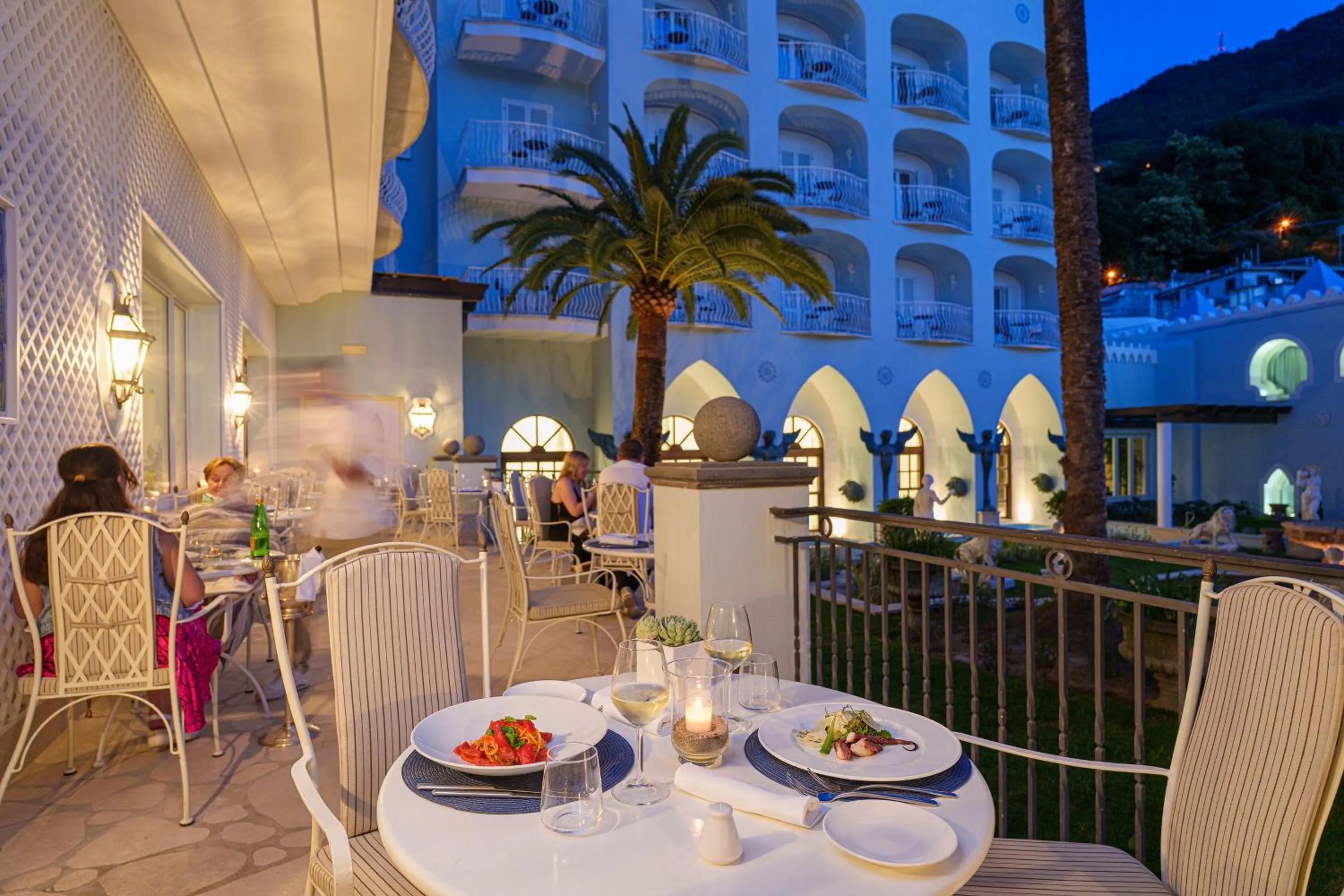Patio in Palazzo Manzi Terme & Spa