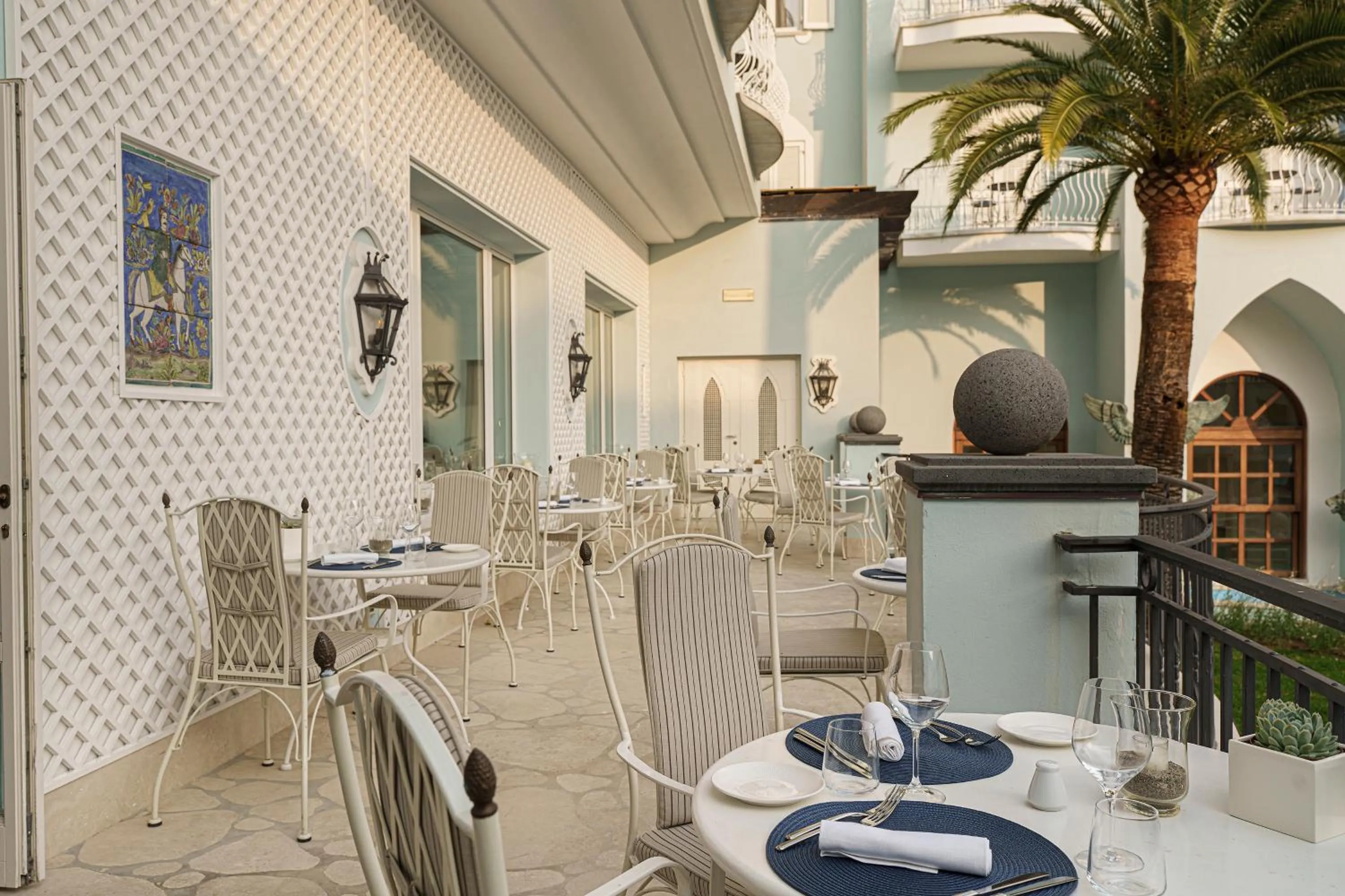 Patio in Palazzo Manzi Terme & Spa