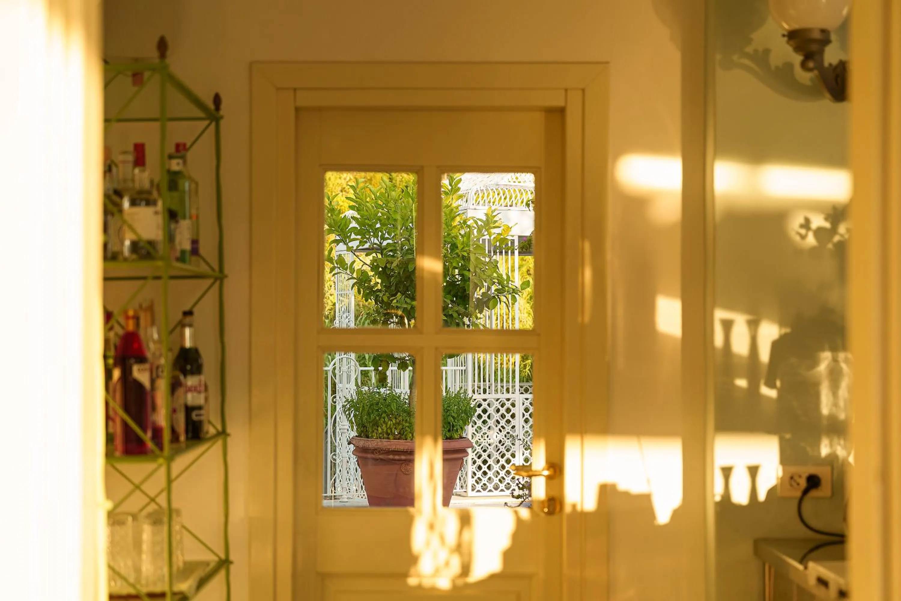 Decorative detail in Palazzo Manzi Terme & Spa