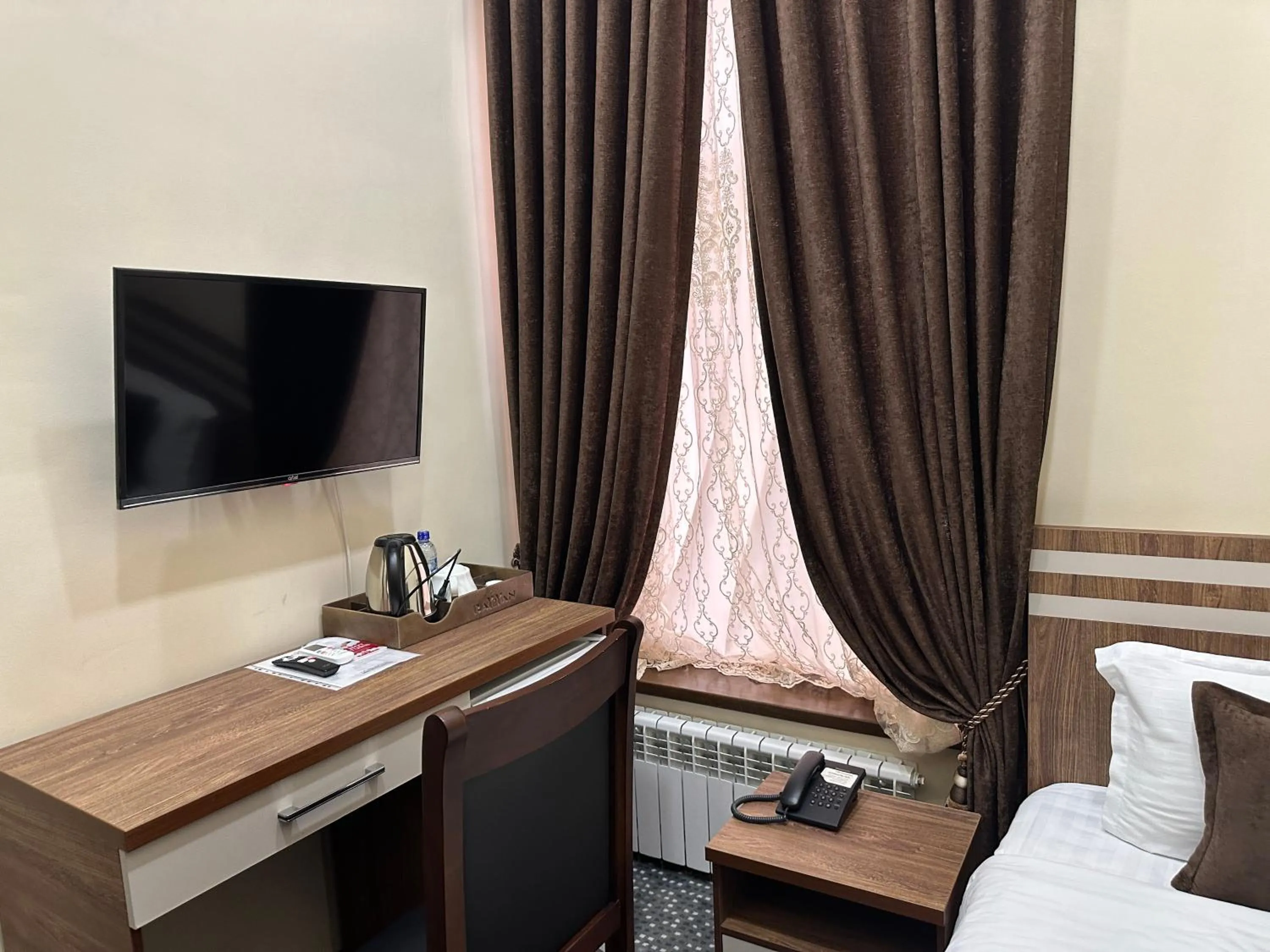Bed in Rayyan Hotel Samarkand