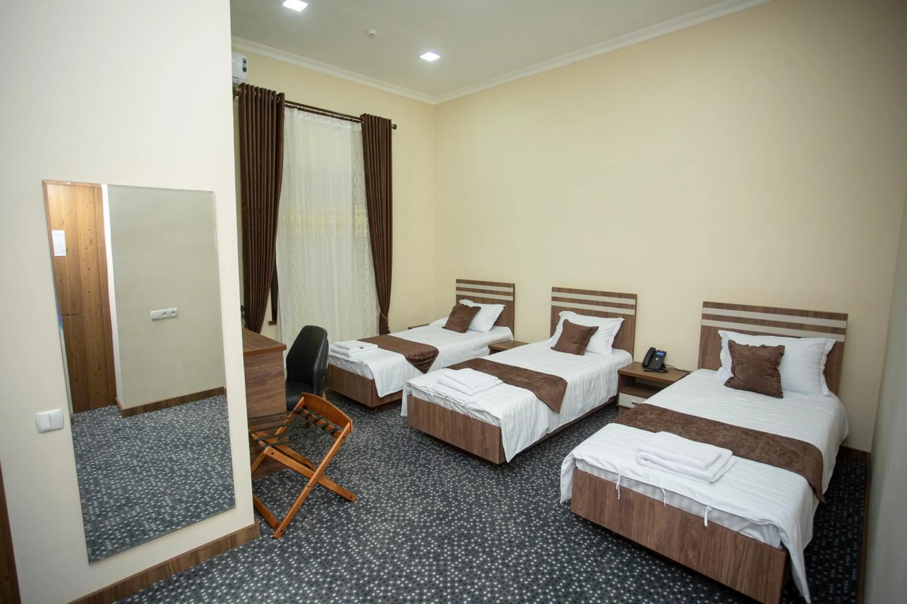 Bed in Rayyan Hotel Samarkand