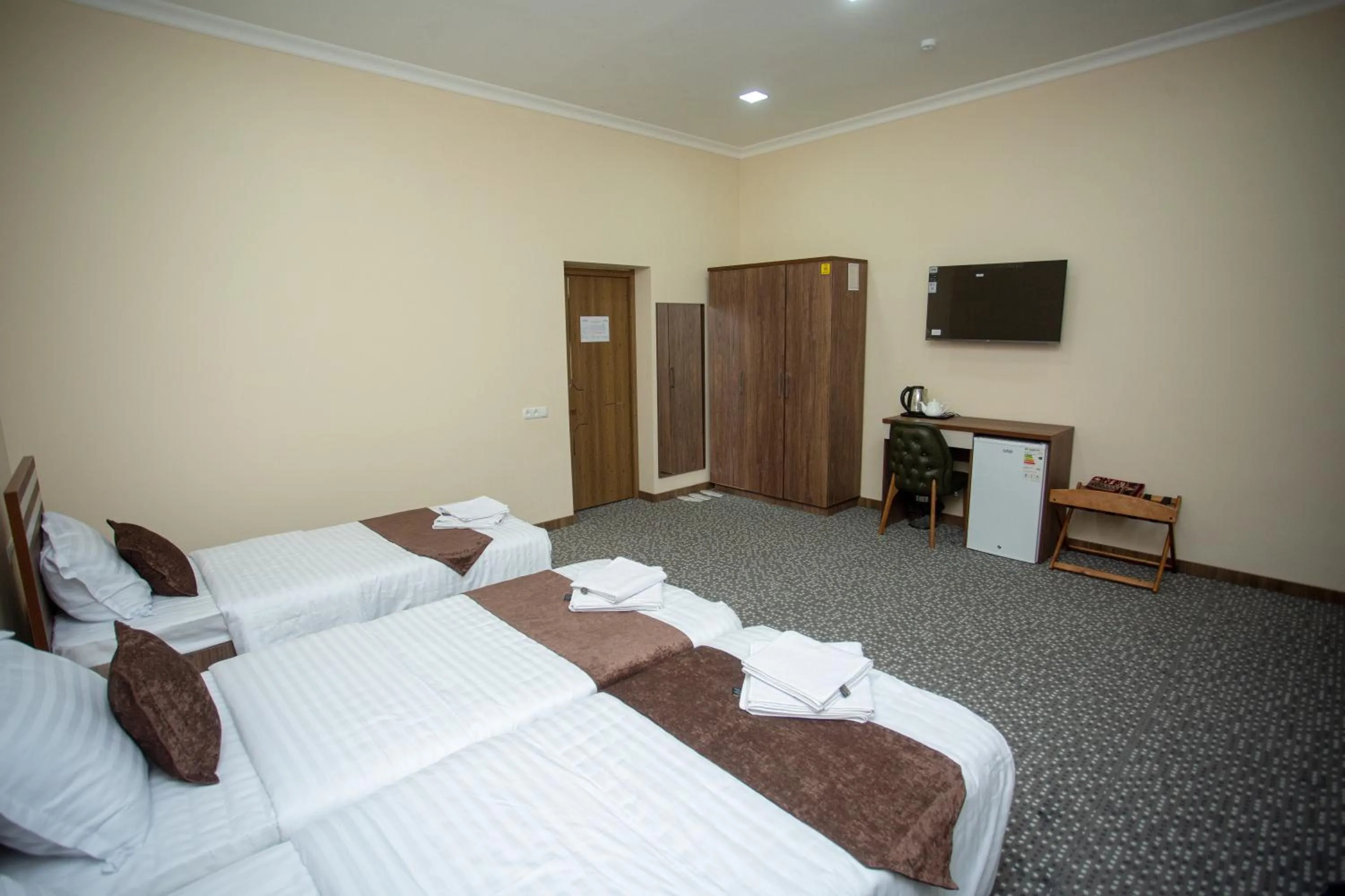 Bed in Rayyan Hotel Samarkand