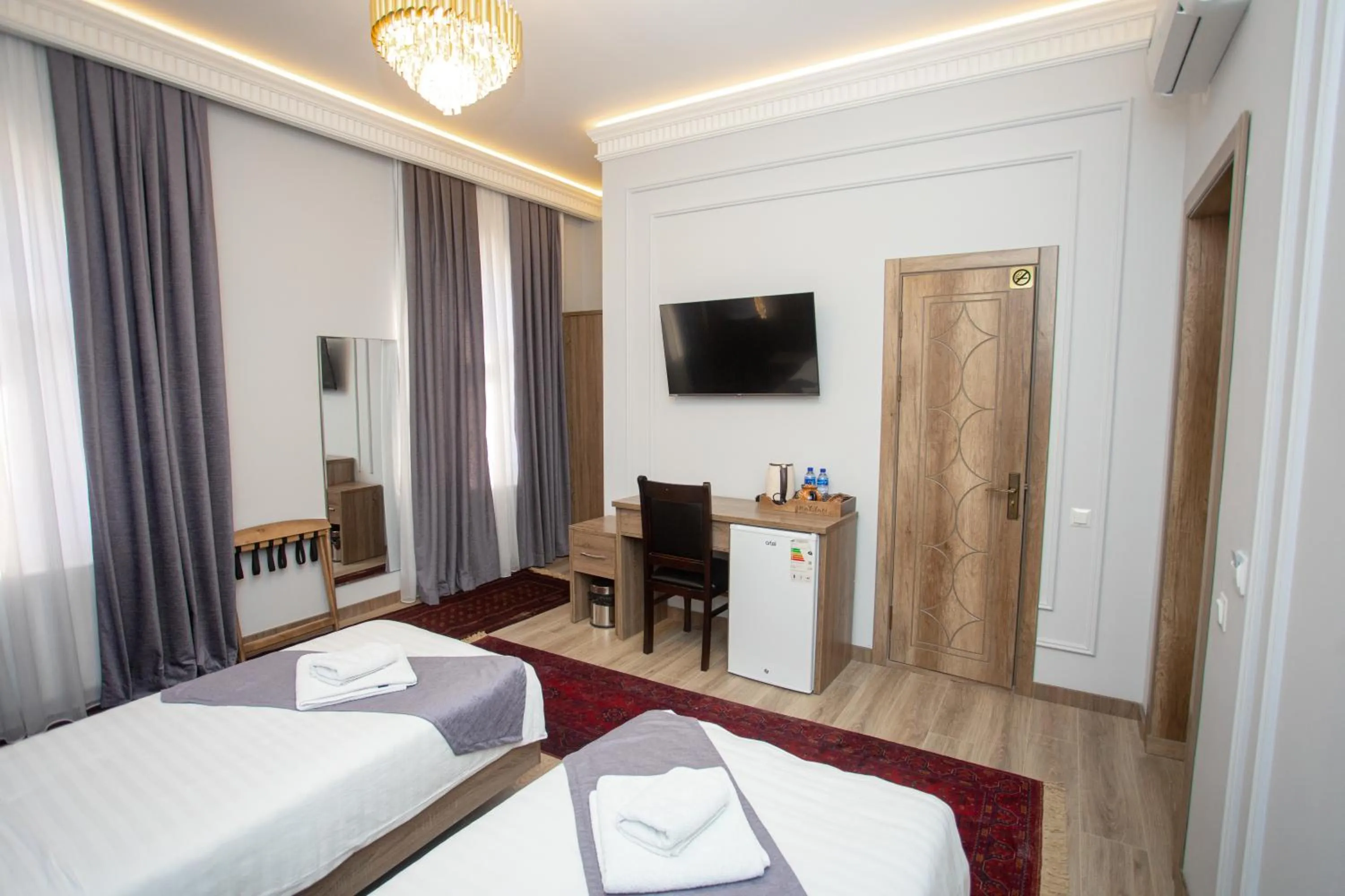 Bed in Rayyan Hotel Samarkand