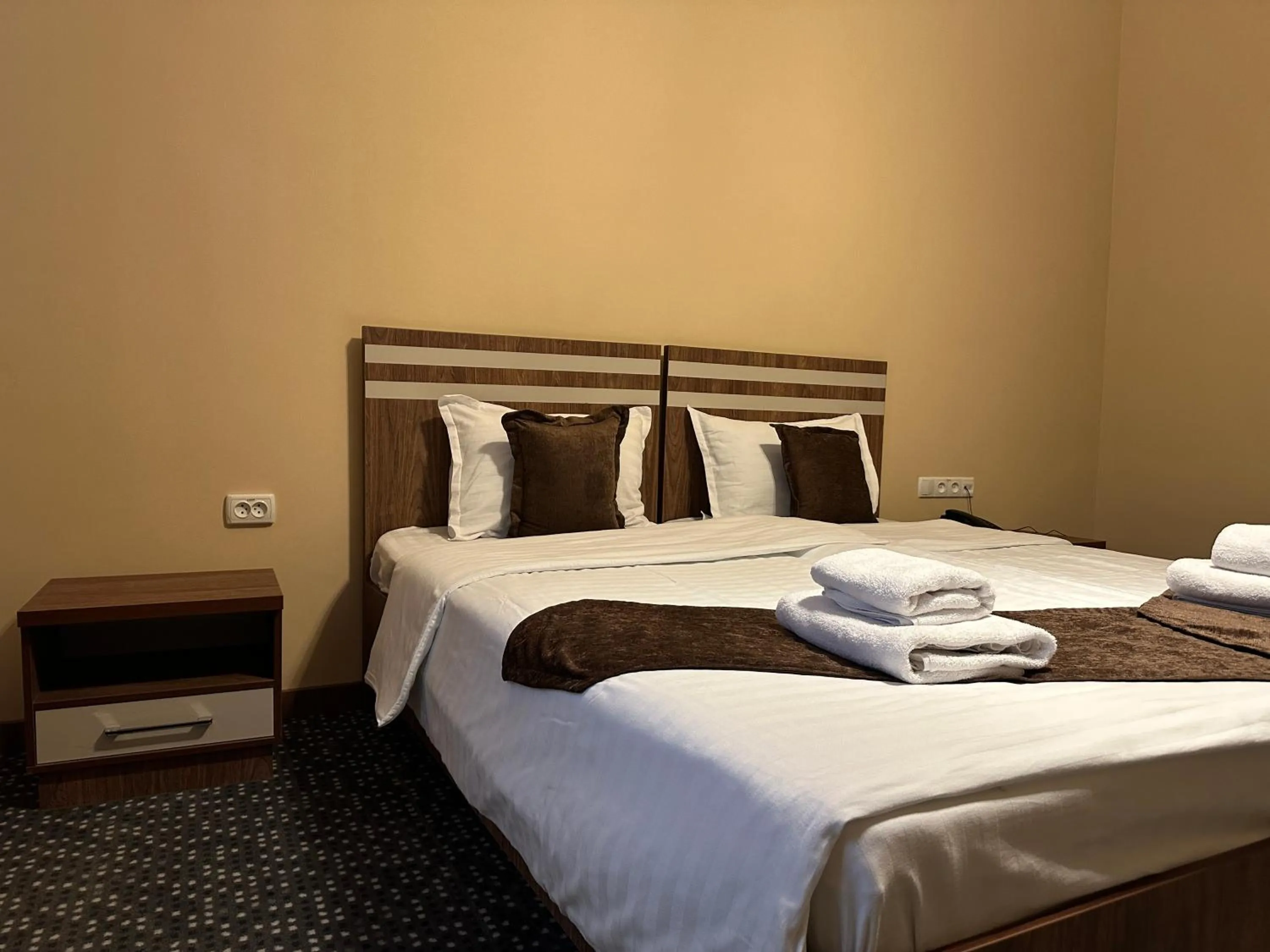 Bed in Rayyan Hotel Samarkand