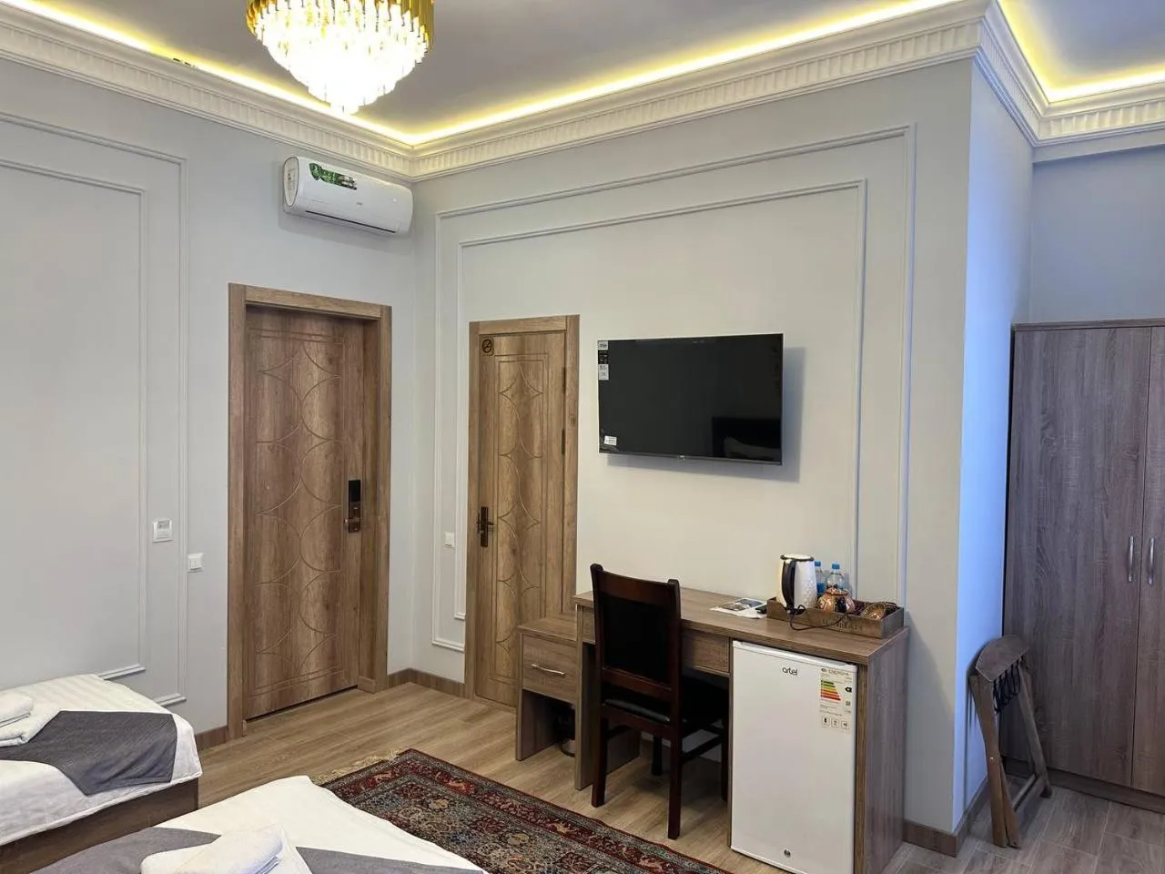 Bed in Rayyan Hotel Samarkand