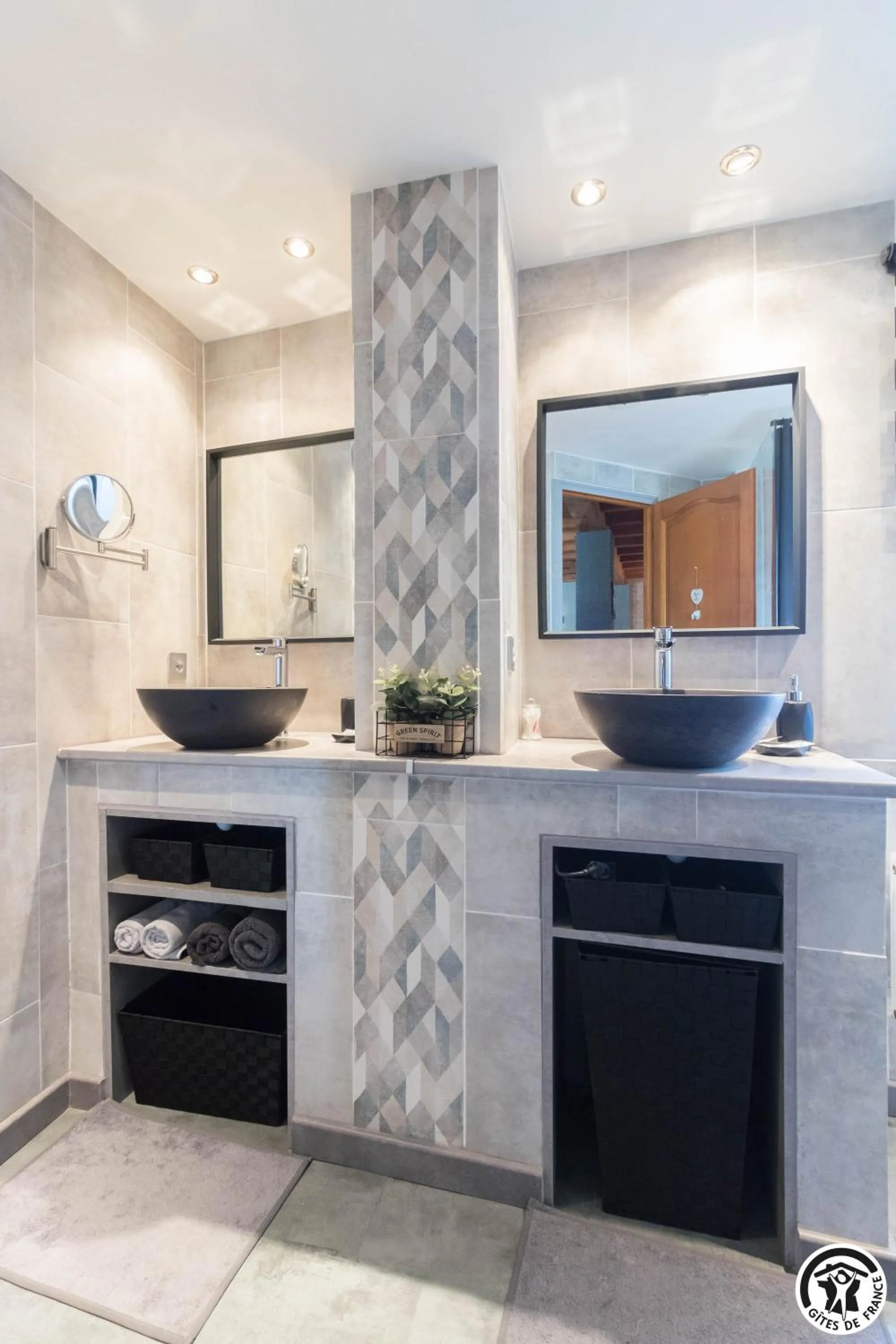 Bathroom in La maison d'Hôtes Du Moulin