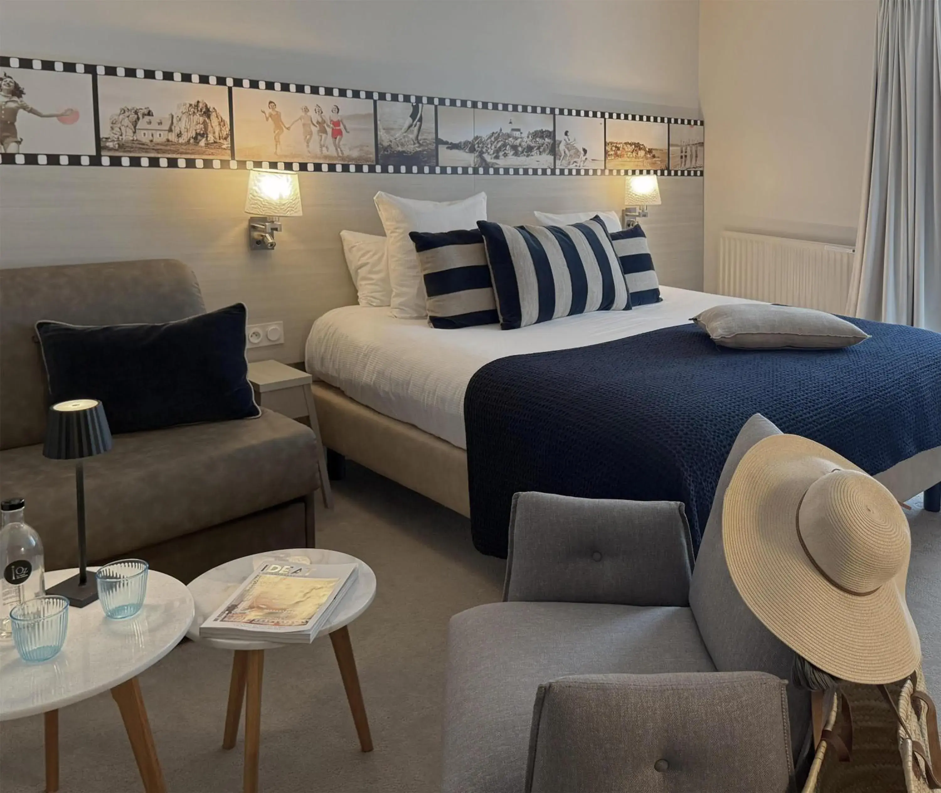 Family Room - Queen Bed and Sofa Bed in Best Western Les Bains Hotel et SPA Family Room - Queen Bed and Sofa Bed in Best Western Les Bains Hotel et SPA