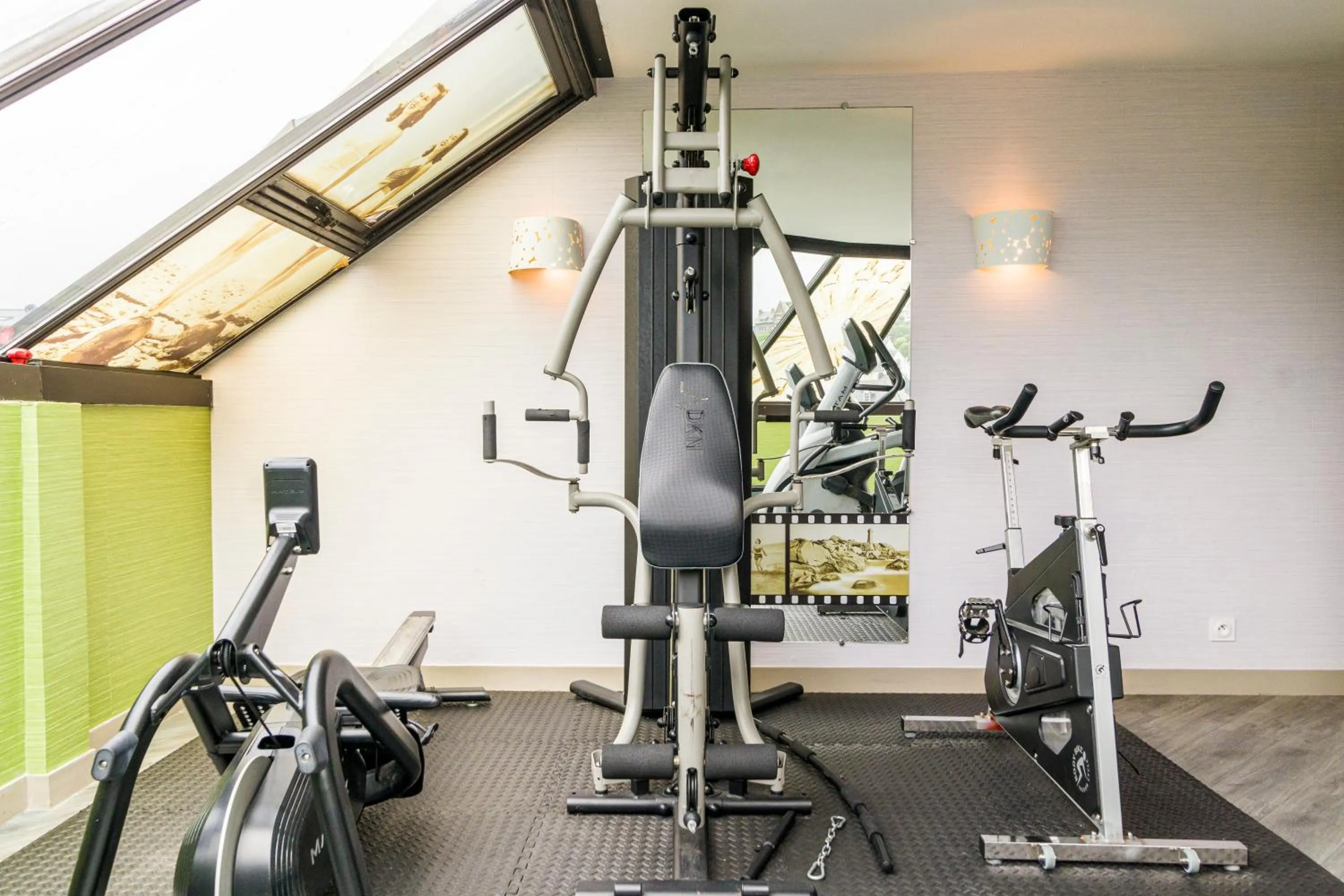 Fitness centre/facilities in Best Western Les Bains Hotel et SPA