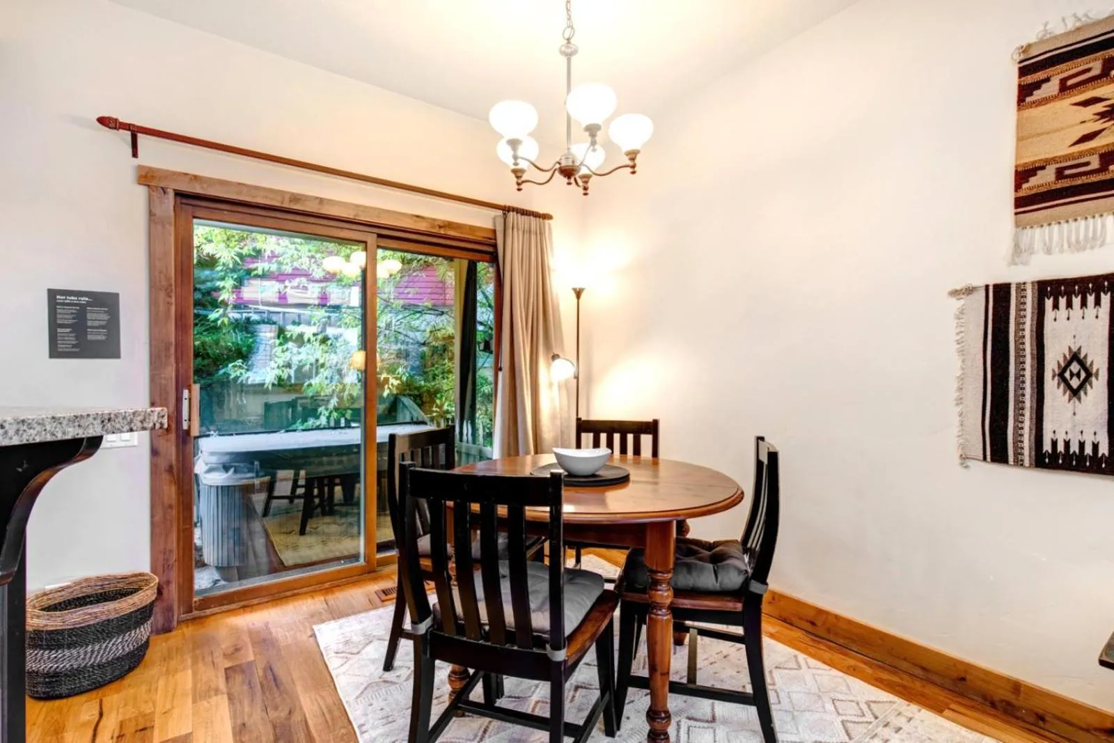 Dining area in KBM Resorts FREE CAR Walk to Main St Private Hot Tub POA-504B