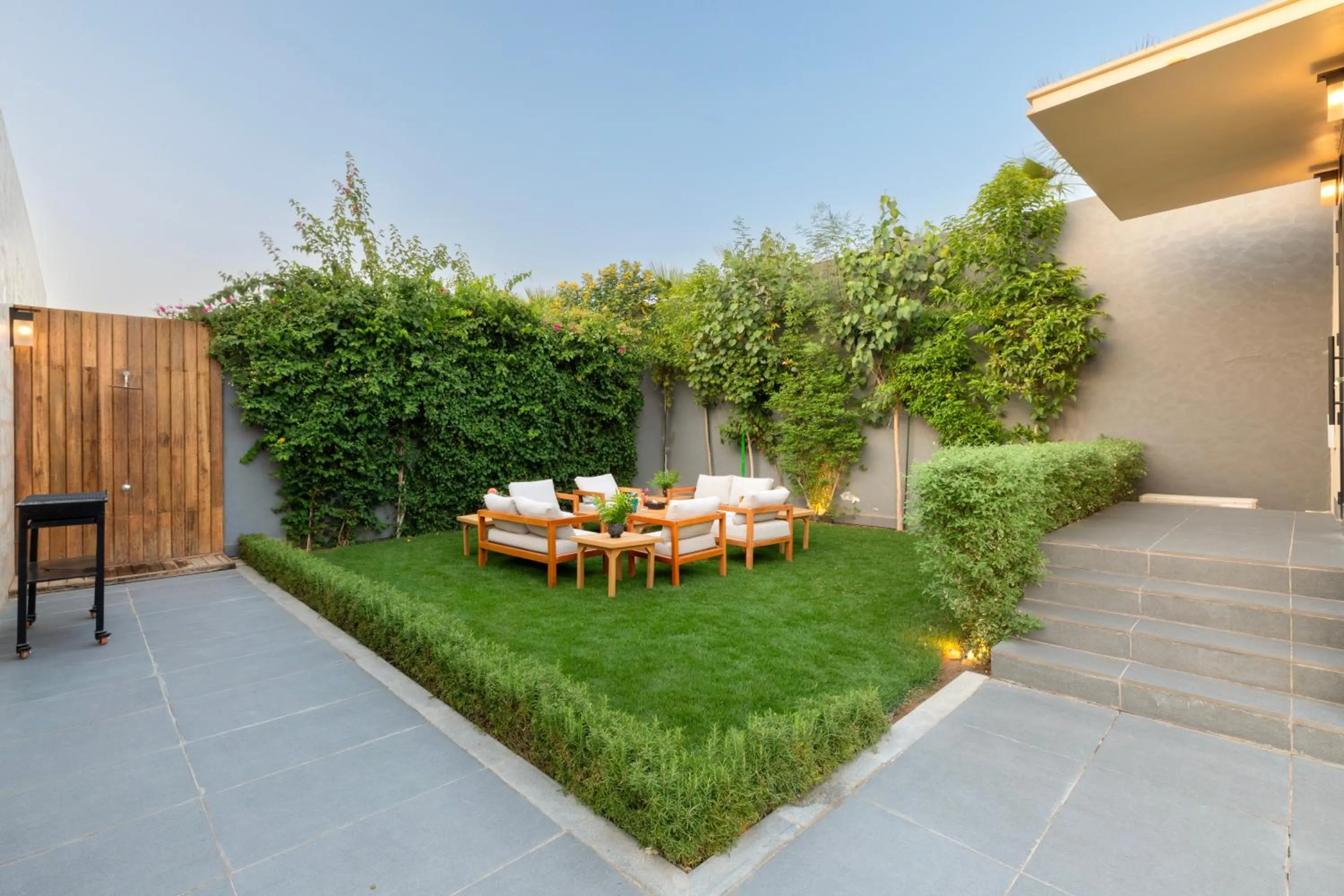 Seating area in Q Hotel Resorts -Riyadh